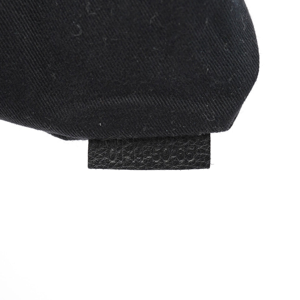 Black Leather Paraty 2-Way Bag