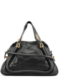 Black Leather Paraty 2-Way Bag