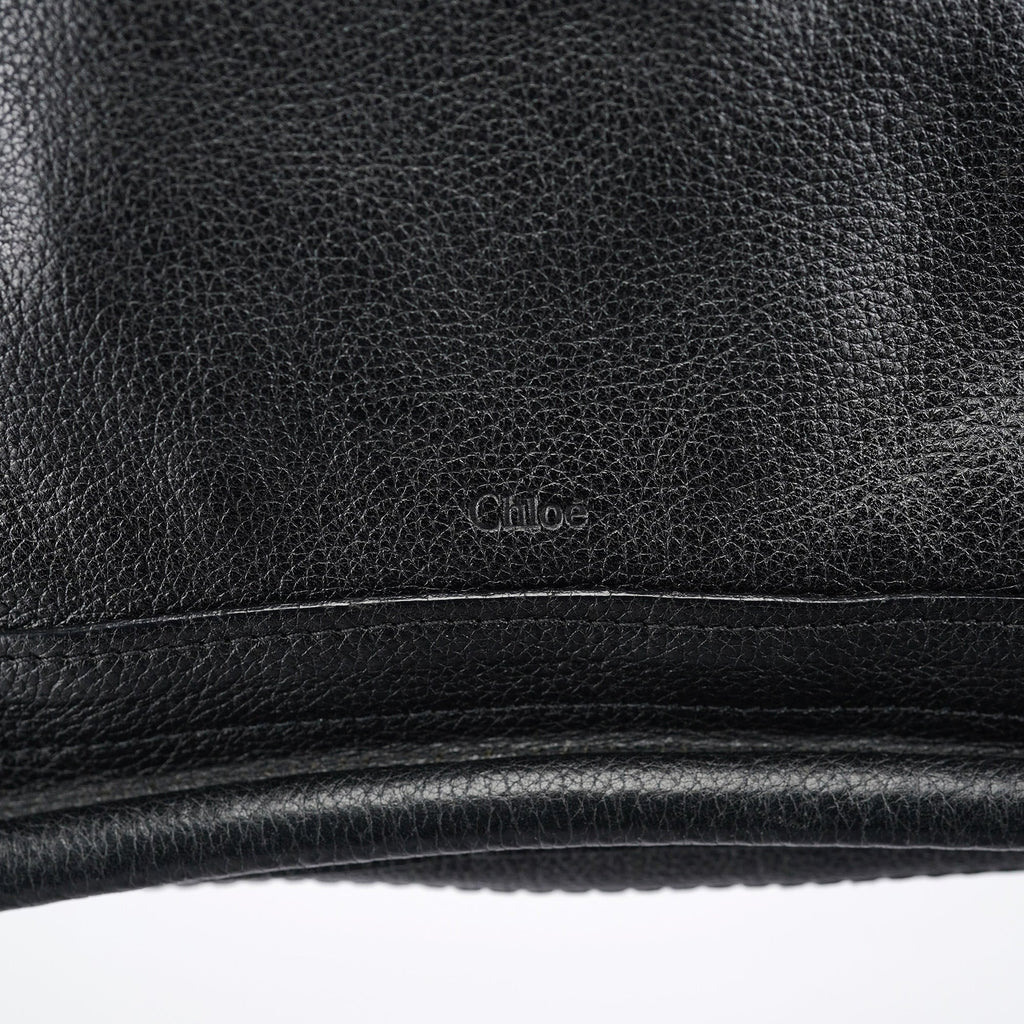 Black Leather Paraty 2-Way Bag