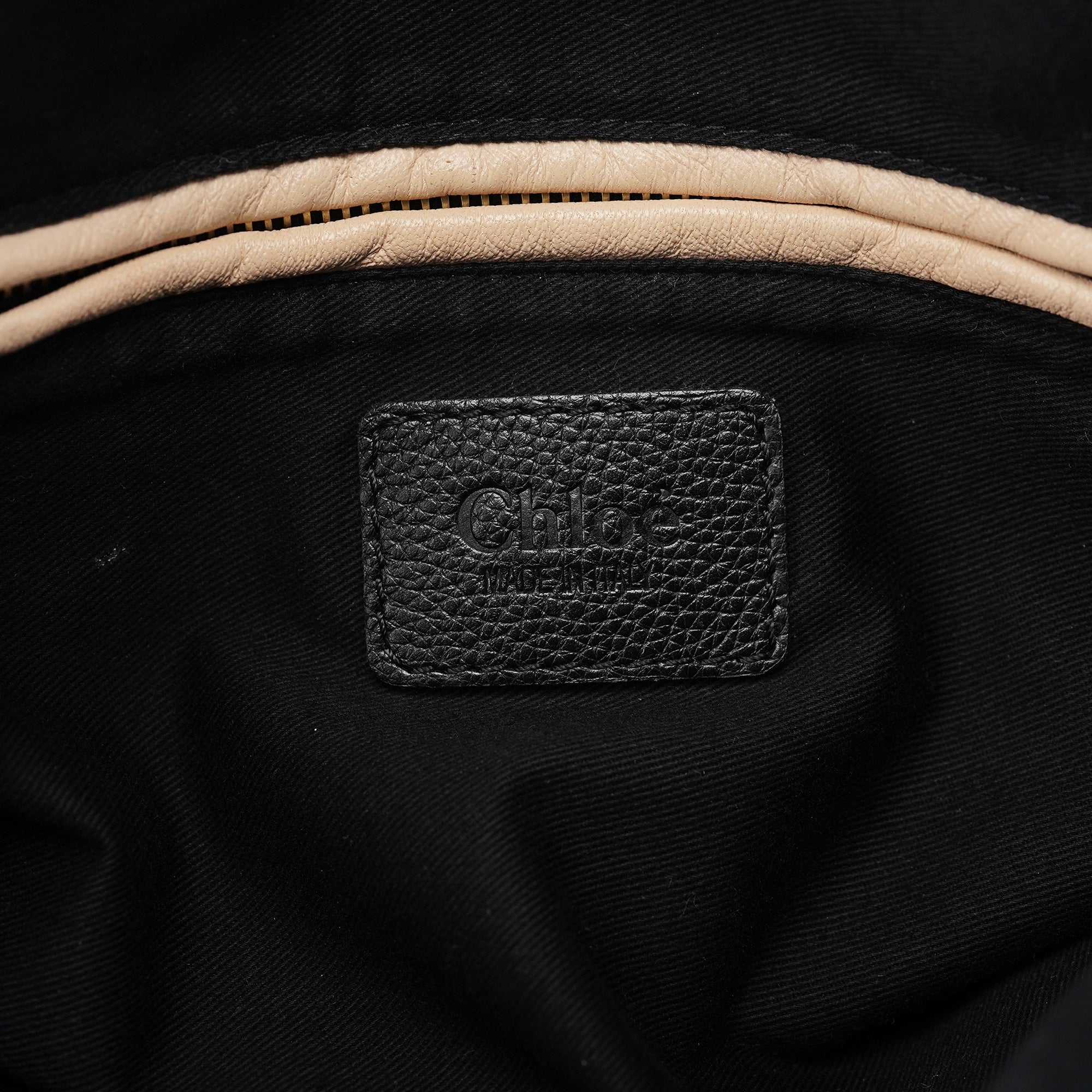Black Leather Paraty 2-Way Bag