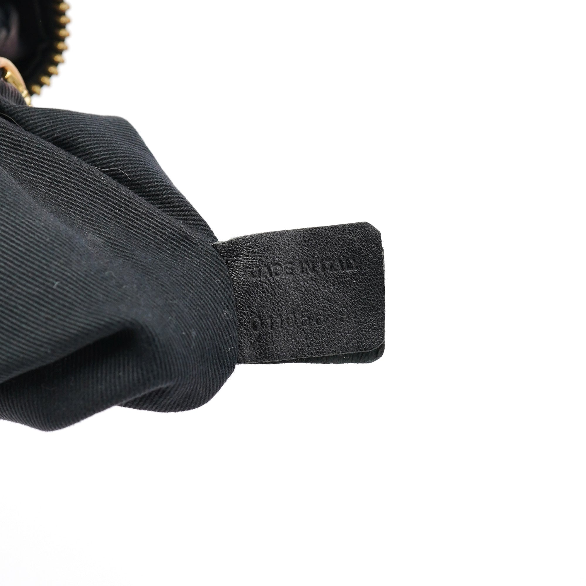 Black Leather Paraty 2-Way Bag