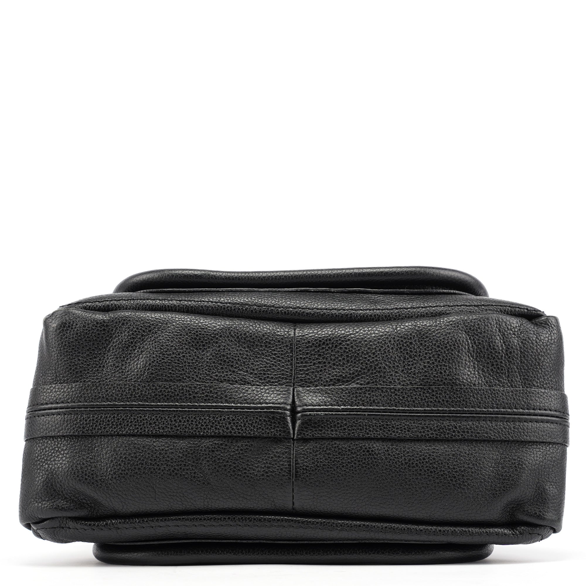 Black Leather Paraty 2-Way Bag