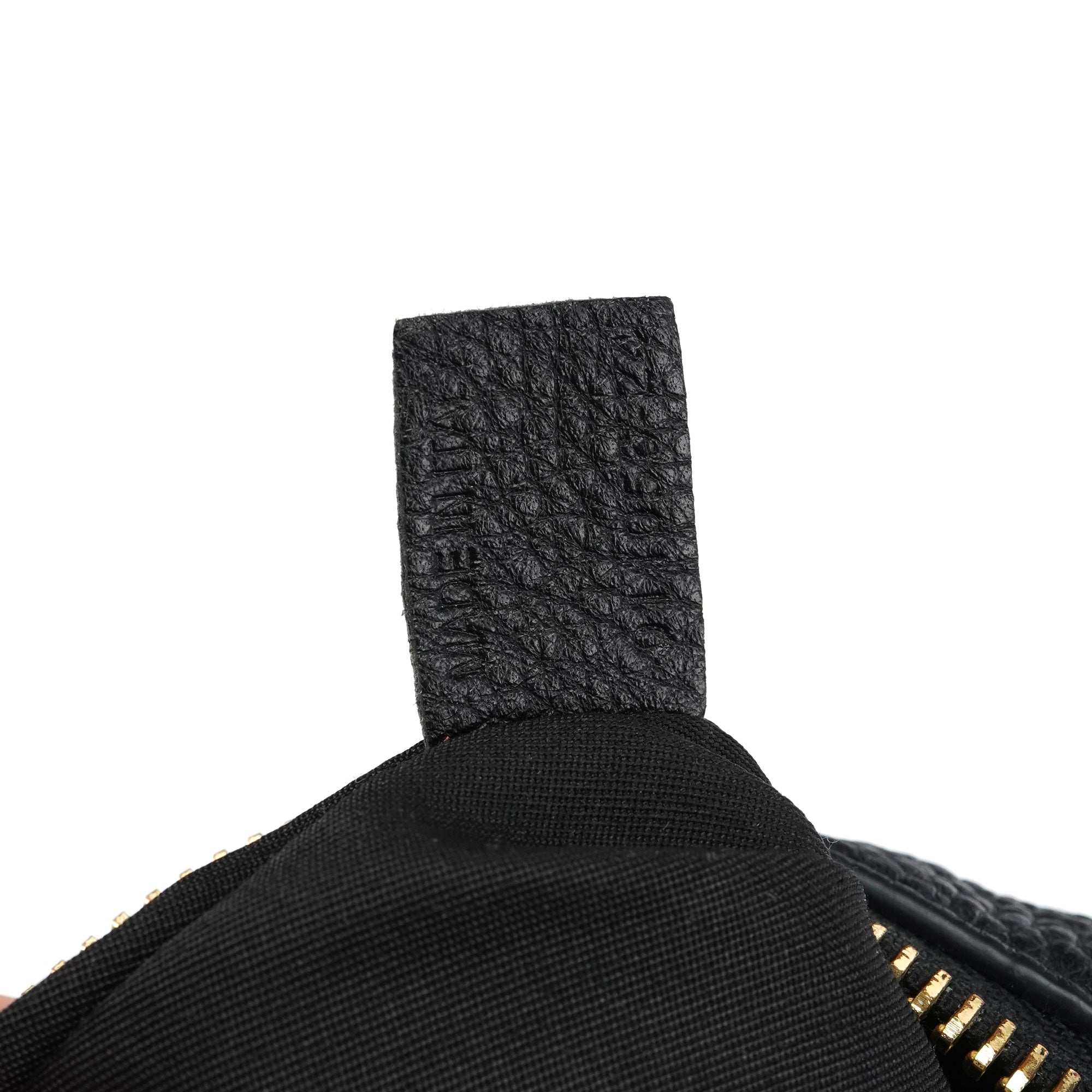 Black Leather Paraty 2-Way Bag