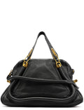 Black Leather Paraty 2-Way Bag
