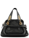 Black Leather Paraty 2-Way Bag