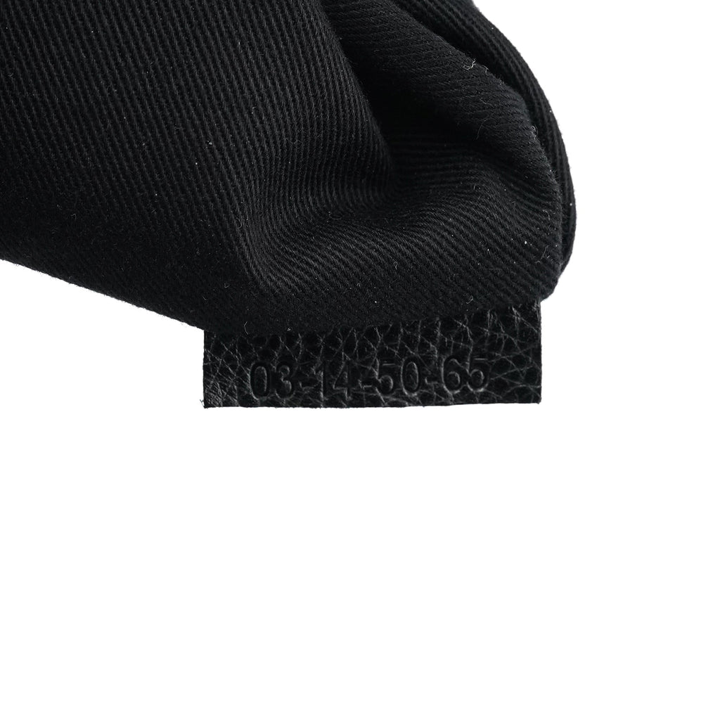 Black Leather Paraty 2-Way Bag