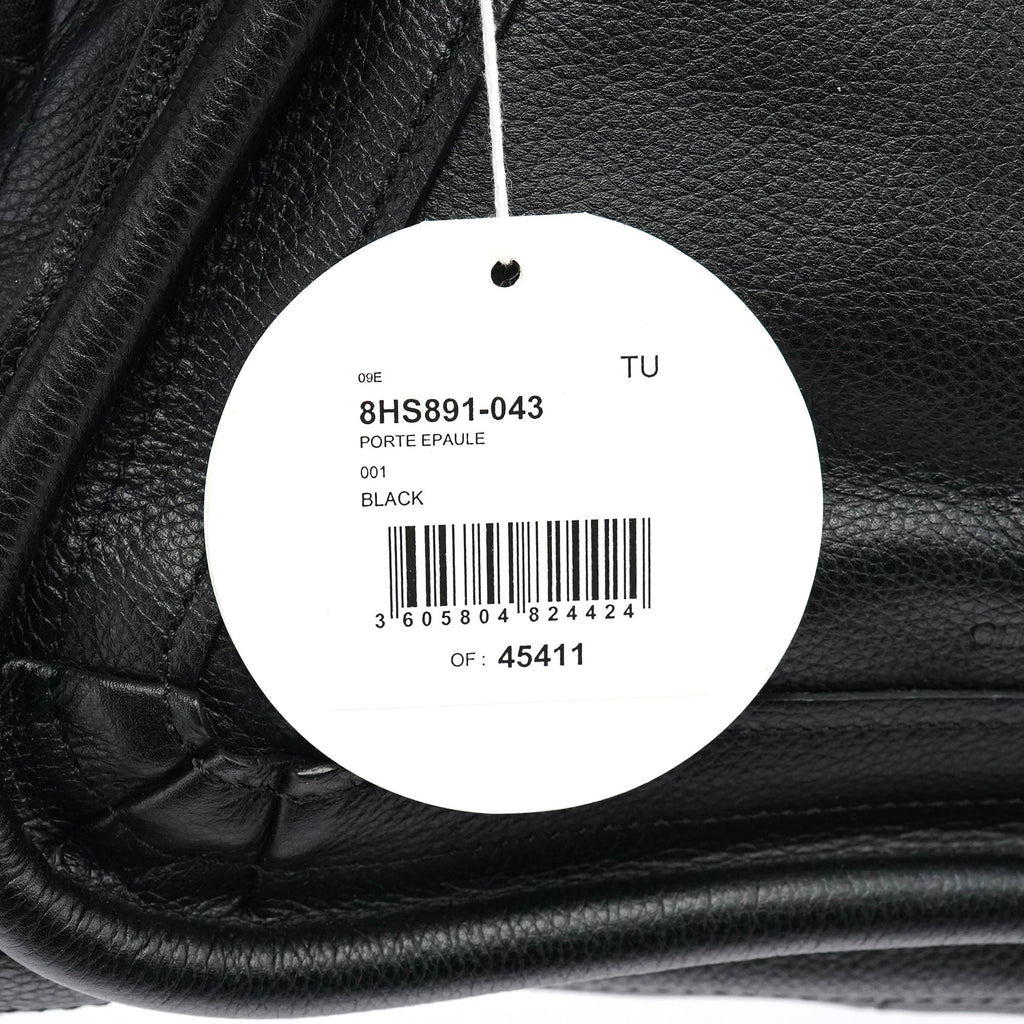 Black Leather Paraty 2-Way Bag