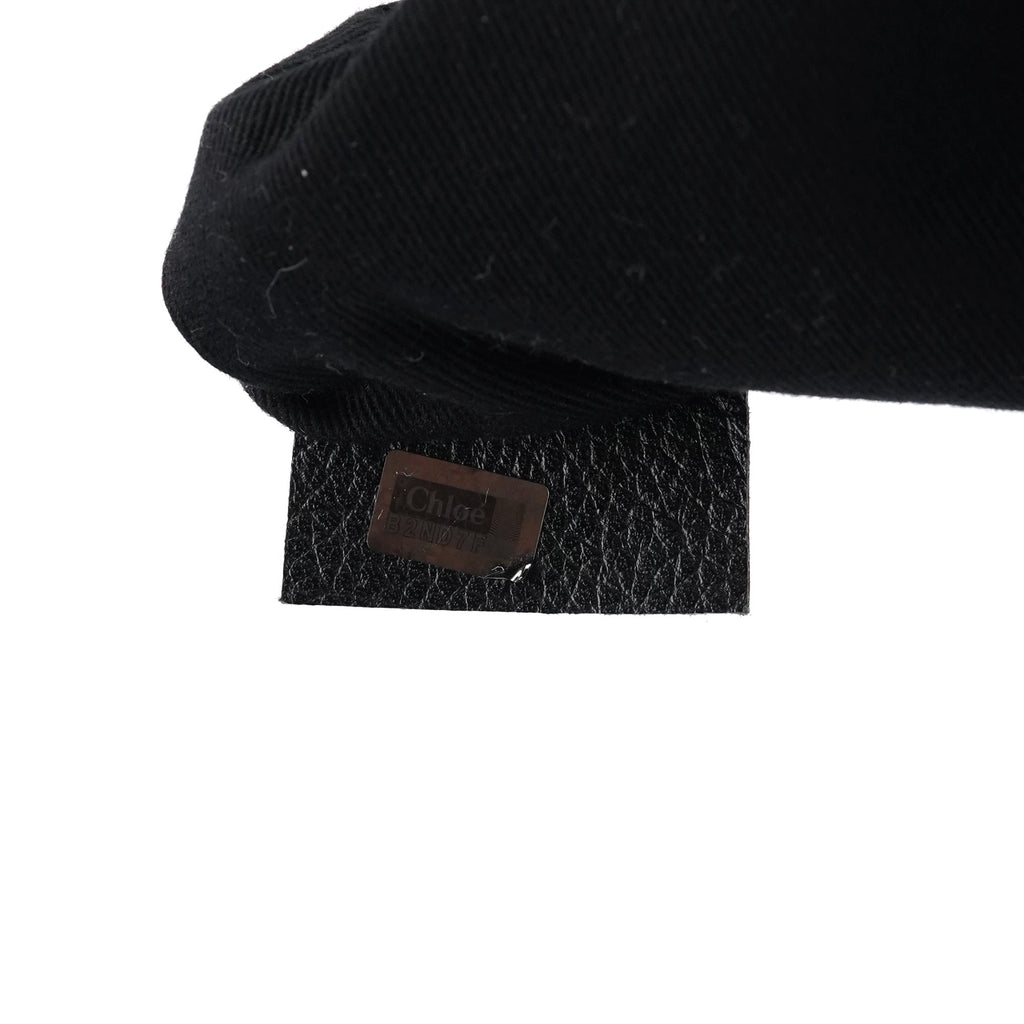 Black Leather Paraty 2-Way Bag