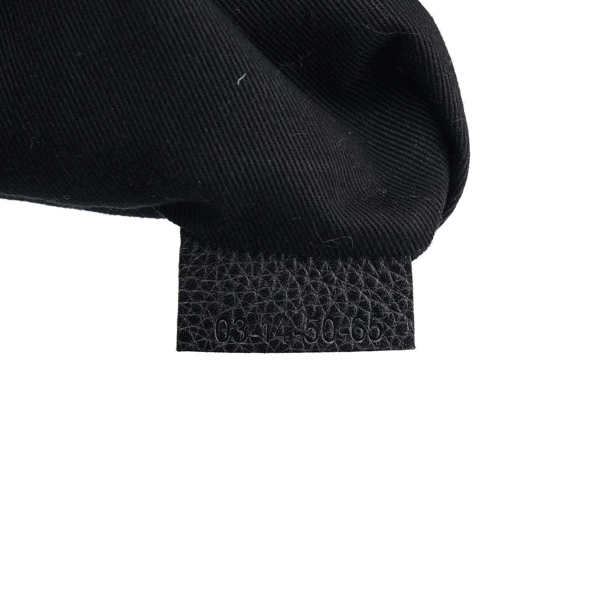 Black Leather Paraty 2-Way Bag