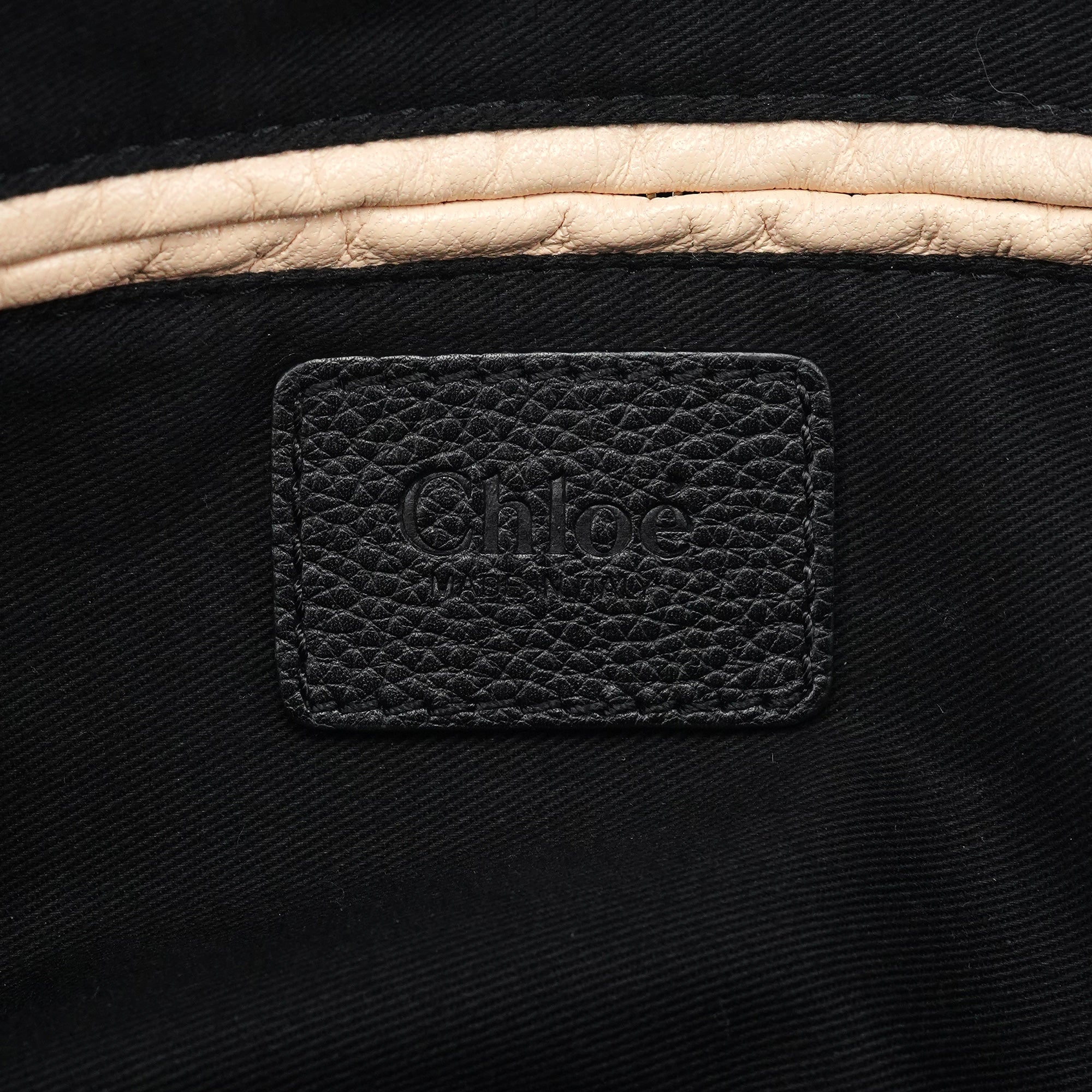Black Leather Paraty 2-Way Bag