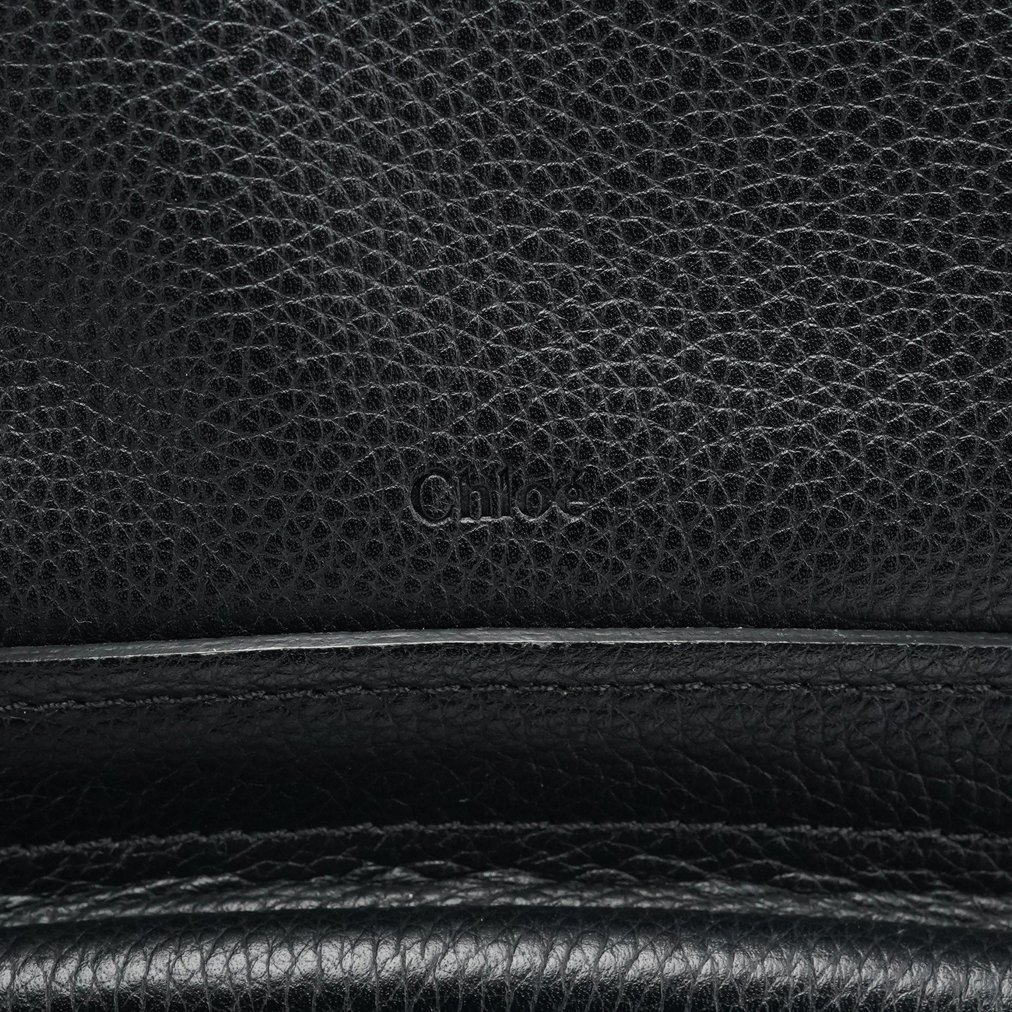 Black Leather Paraty 2-Way Bag