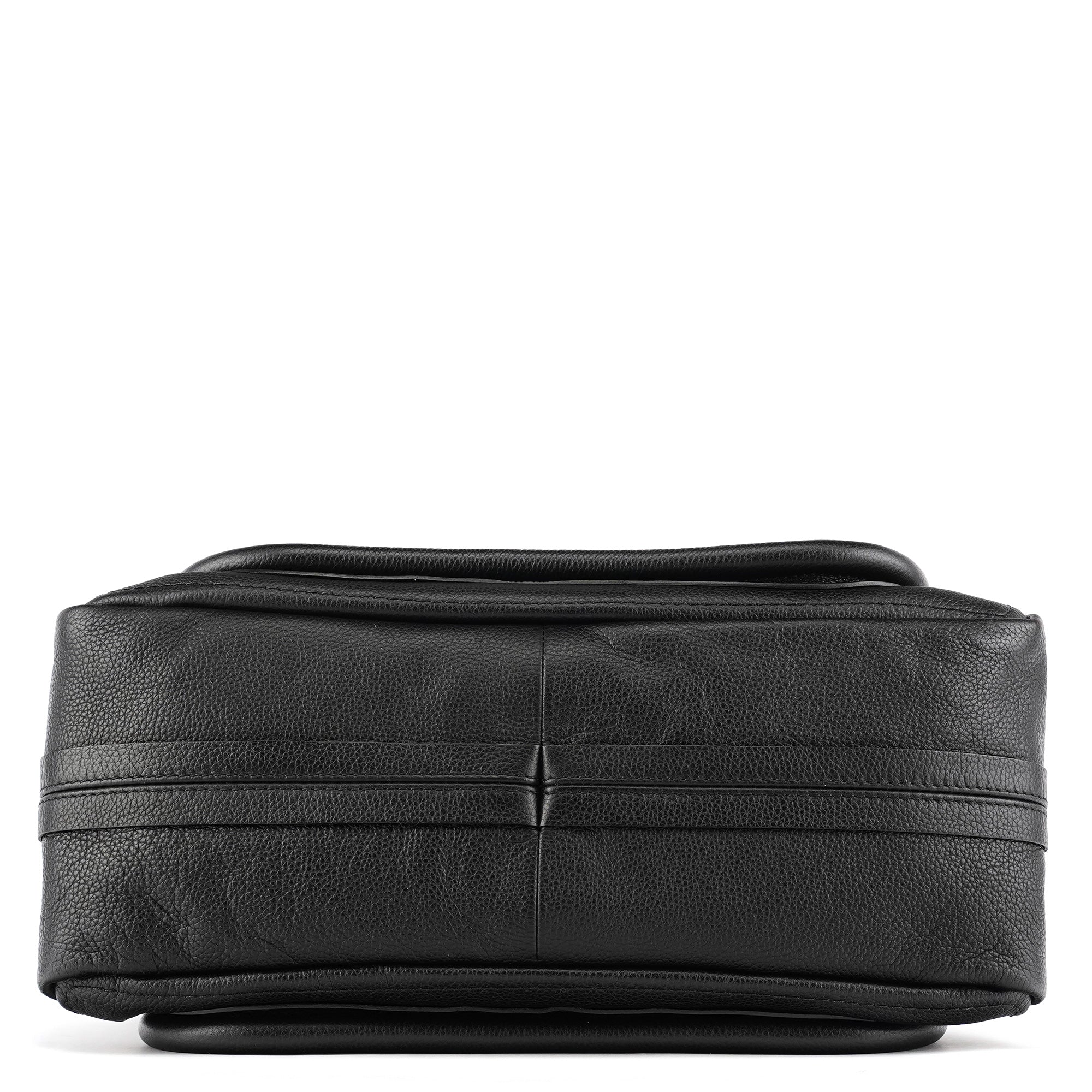 Black Leather Paraty 2-Way Bag