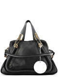 Black Leather Paraty 2-Way Bag