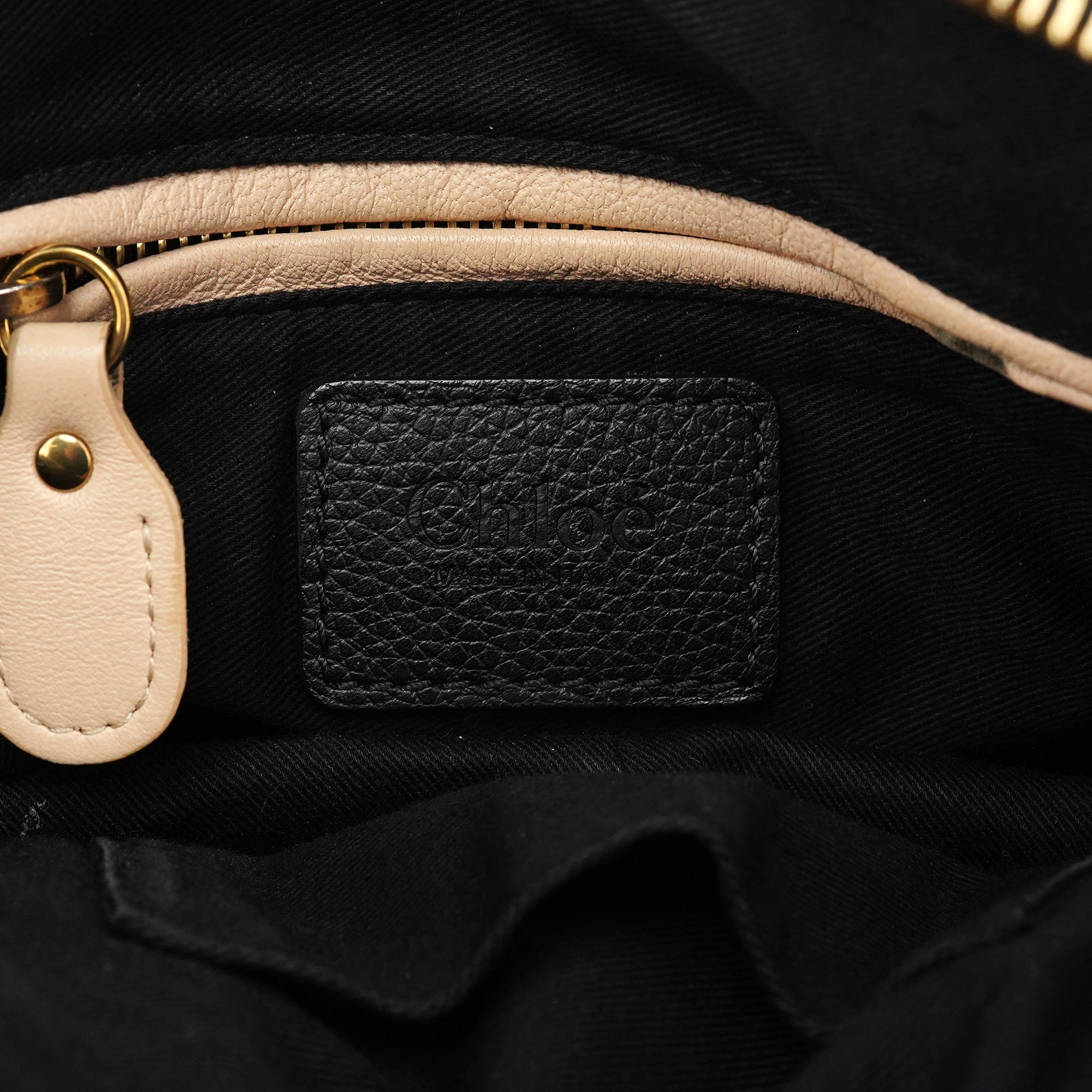 Black Leather Paraty 2-Way Bag