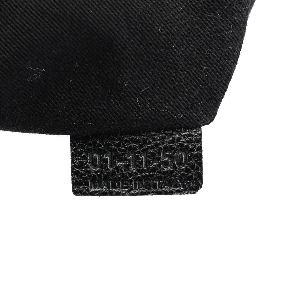 Black Leather Paraty 2-Way Bag
