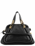 Black Leather Paraty 2-Way Bag