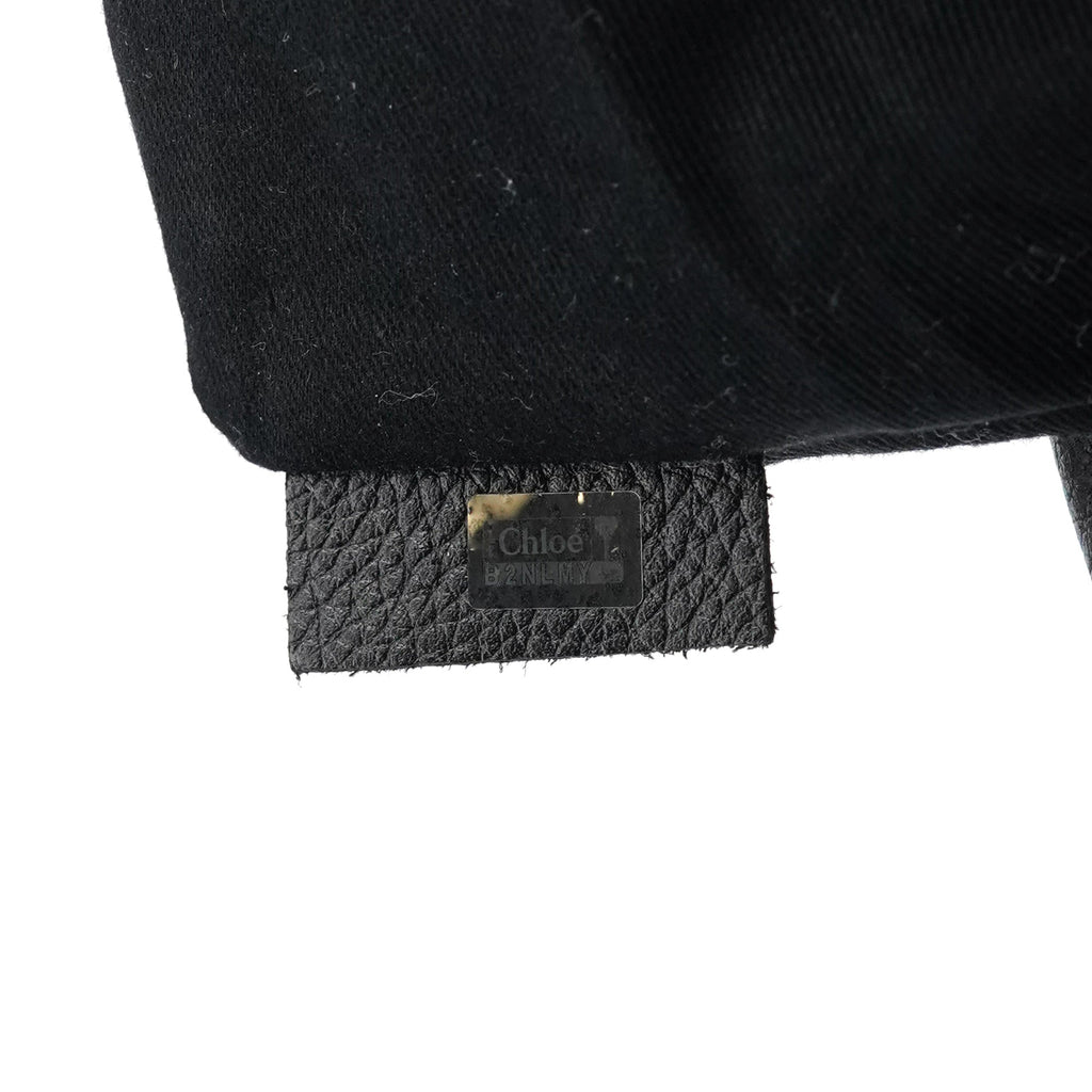 Black Leather Paraty 2-Way Bag