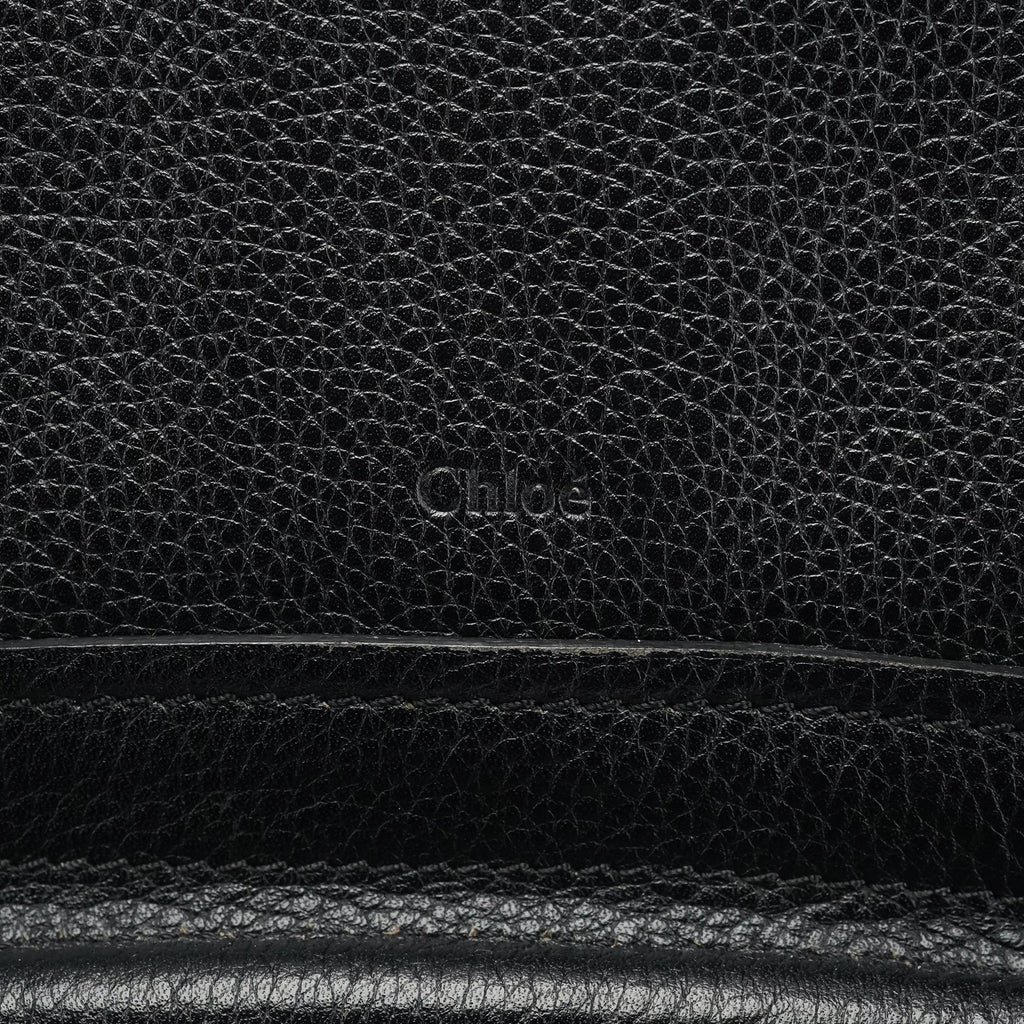 Black Leather Paraty 2-Way Bag