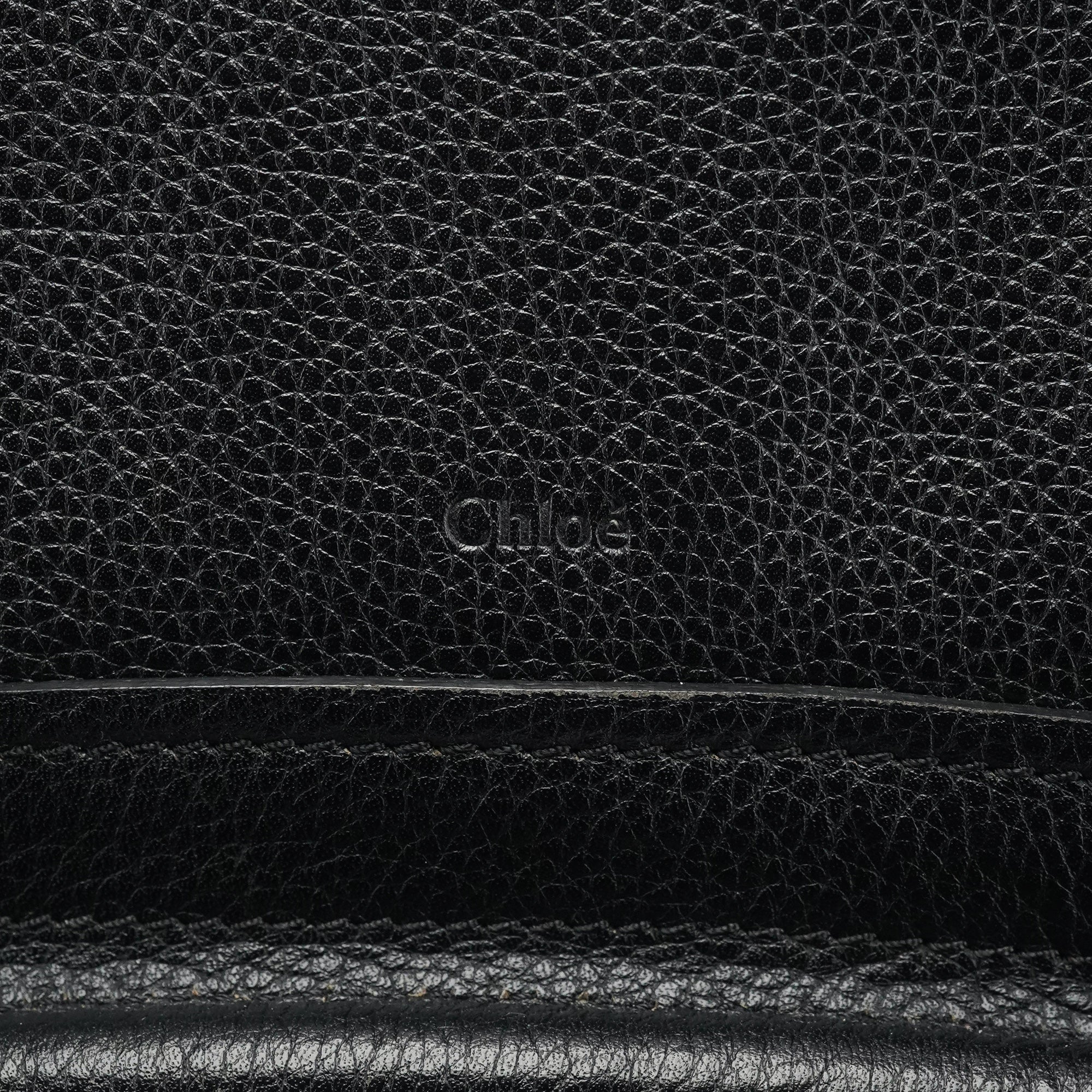 Black Leather Paraty 2-Way Bag