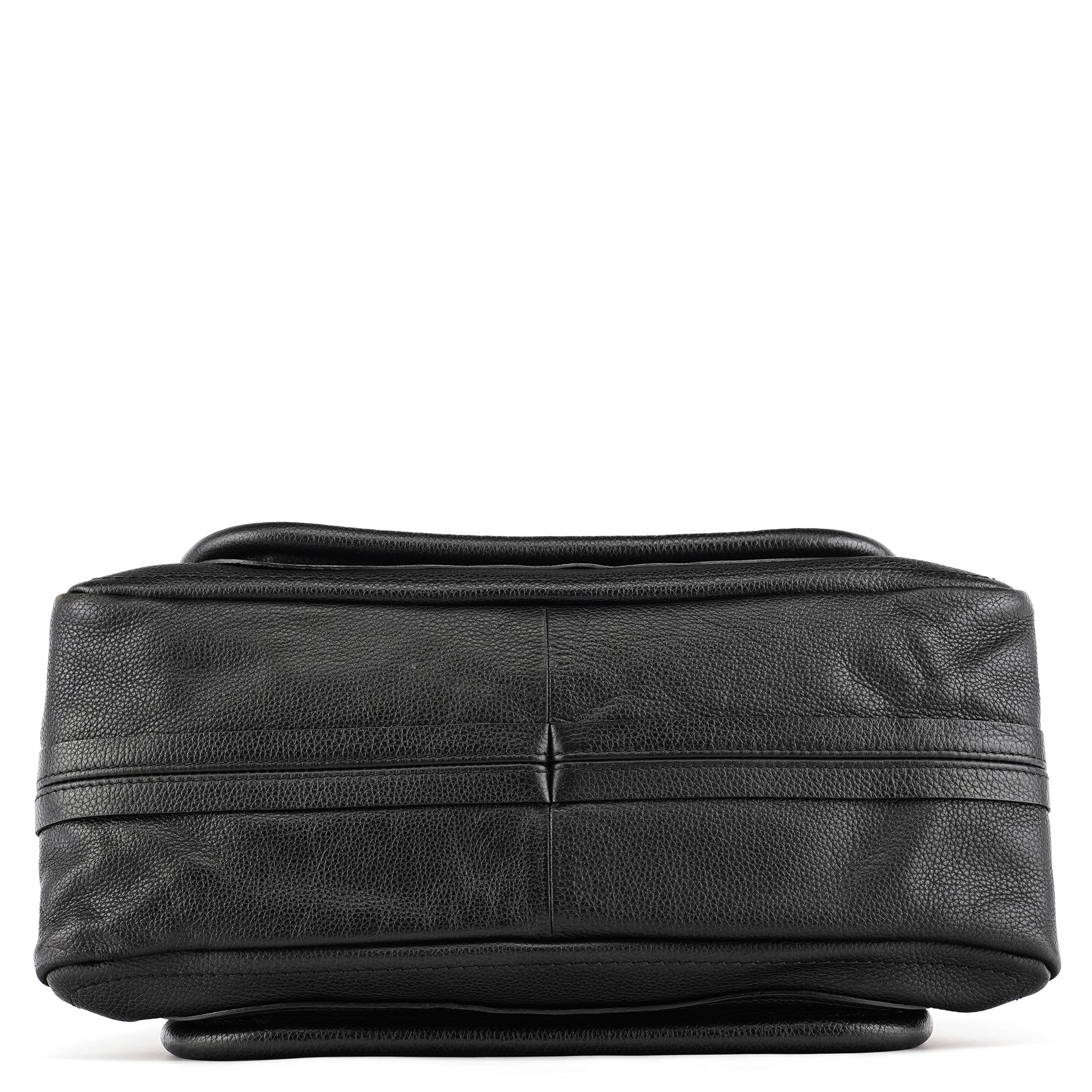 Black Leather Paraty 2-Way Bag