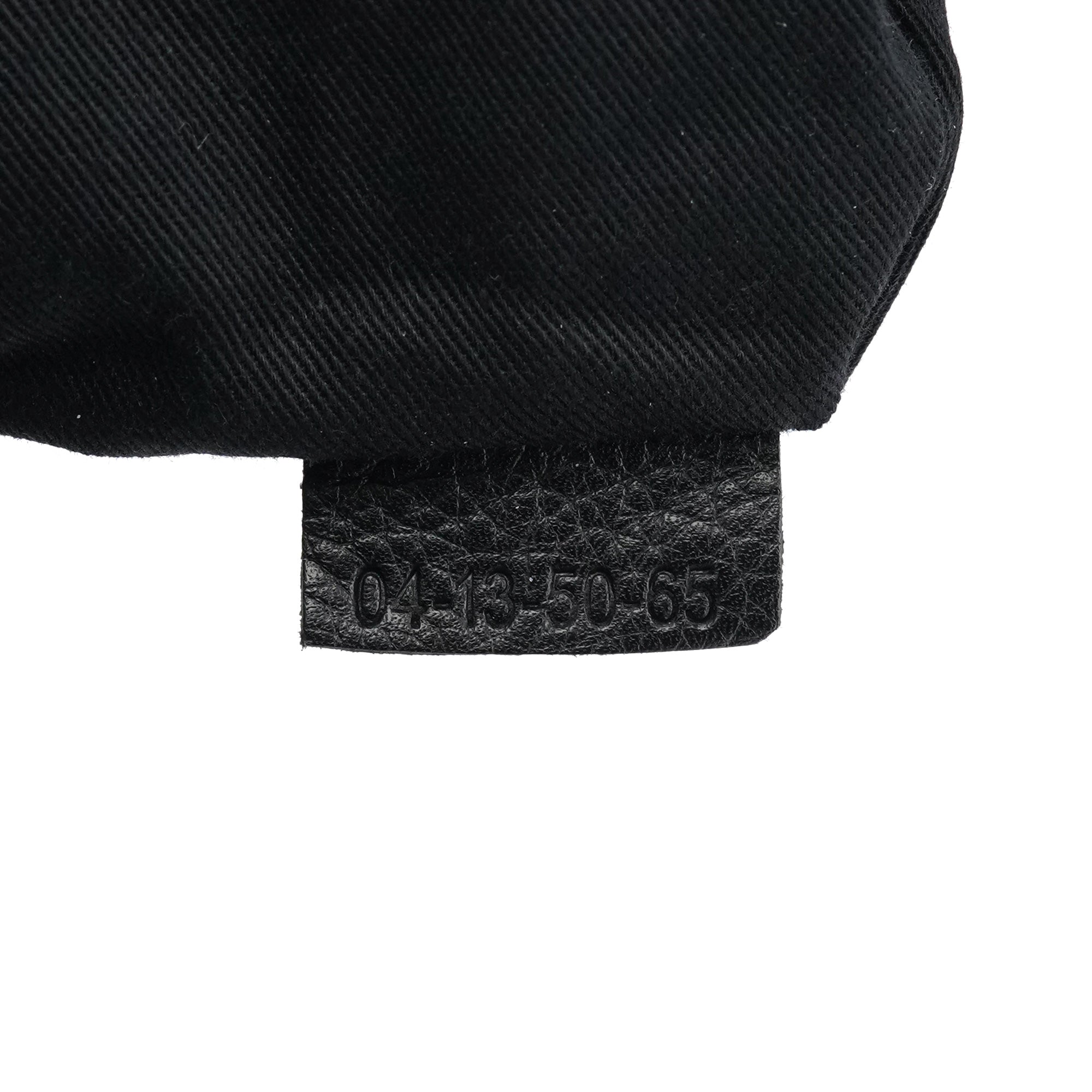 Black Leather Paraty 2-Way Bag
