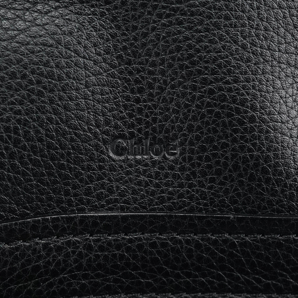 Black Leather Paraty 2-Way Bag