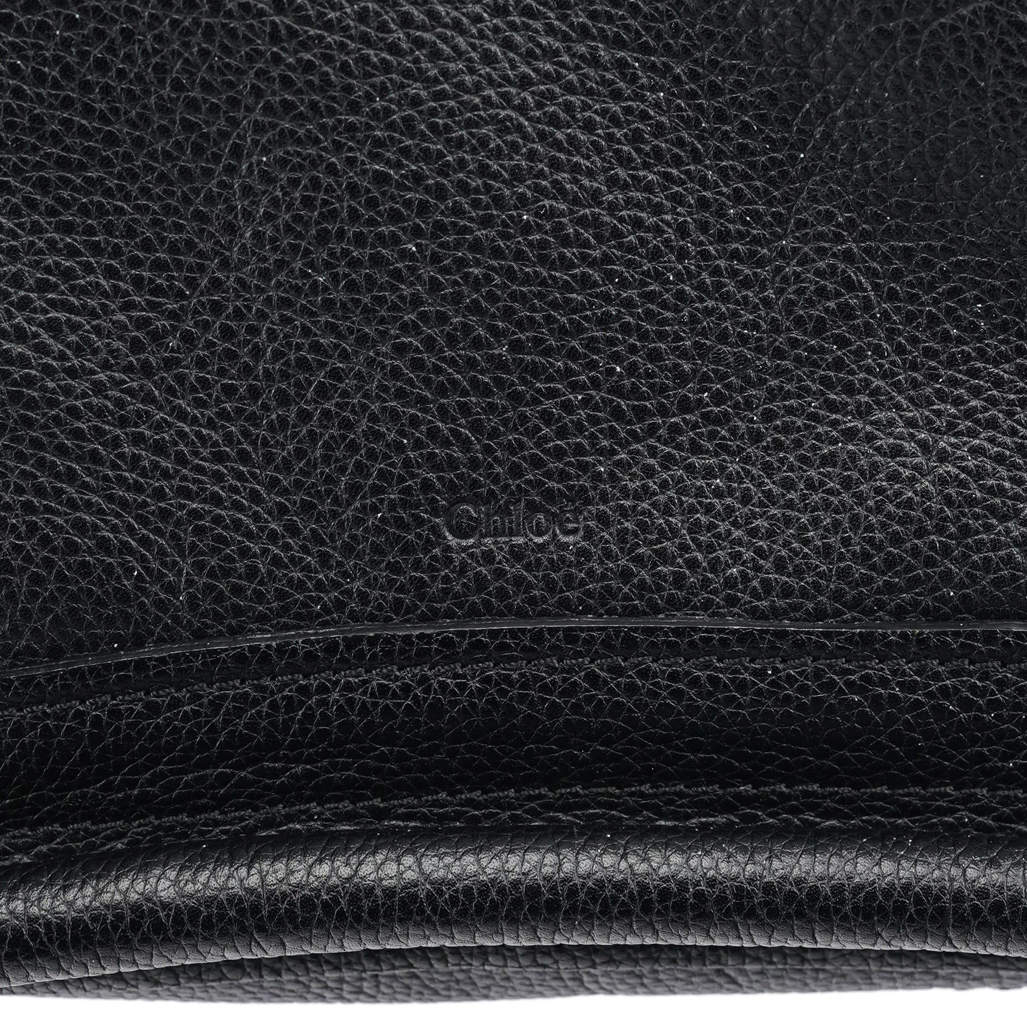 Black Leather Paraty 2-Way Bag