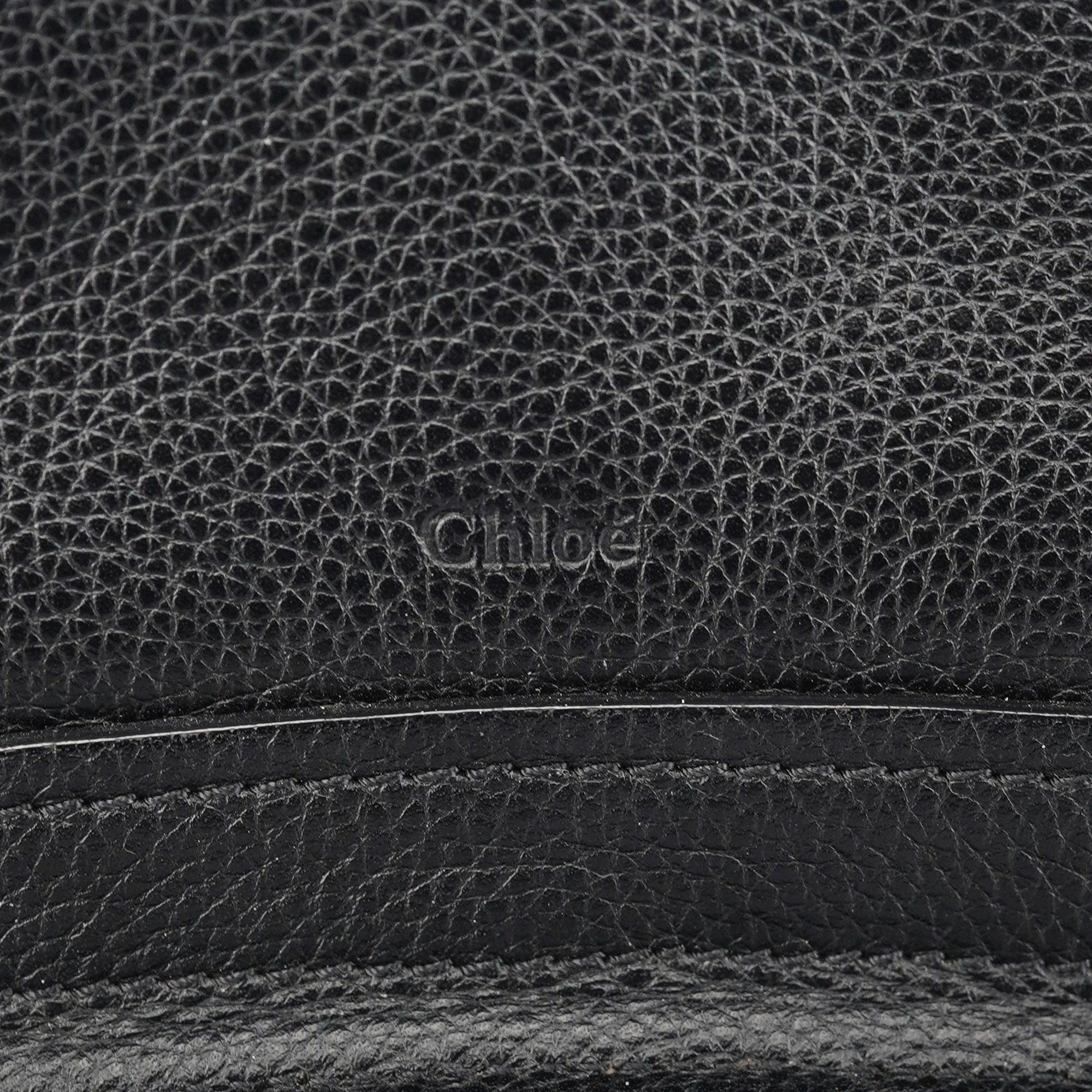 Black Leather Paraty 2-Way Shoulder Bag
