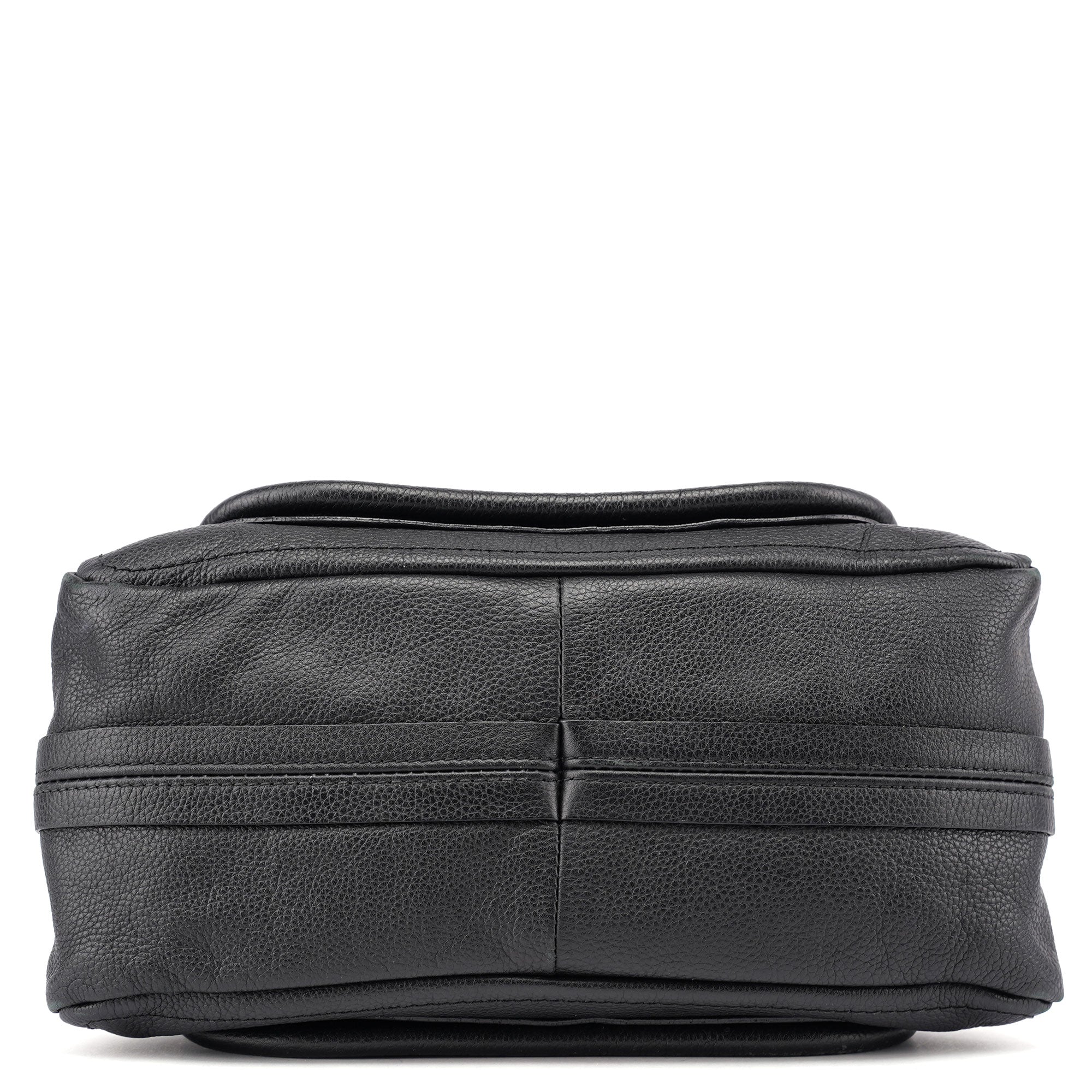 Black Leather Paraty 2-Way Shoulder Bag