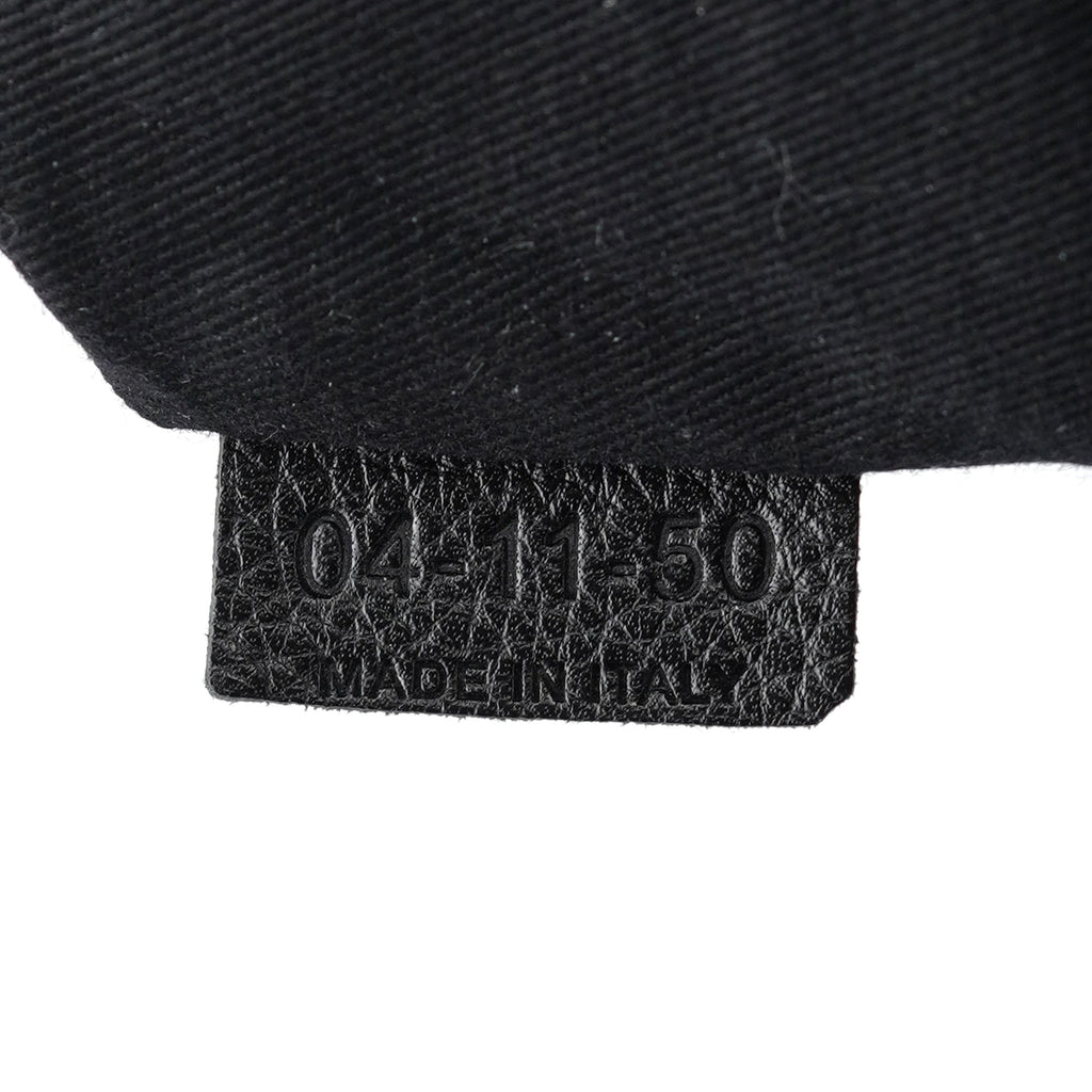 Black Leather Paraty 2-Way Shoulder Bag