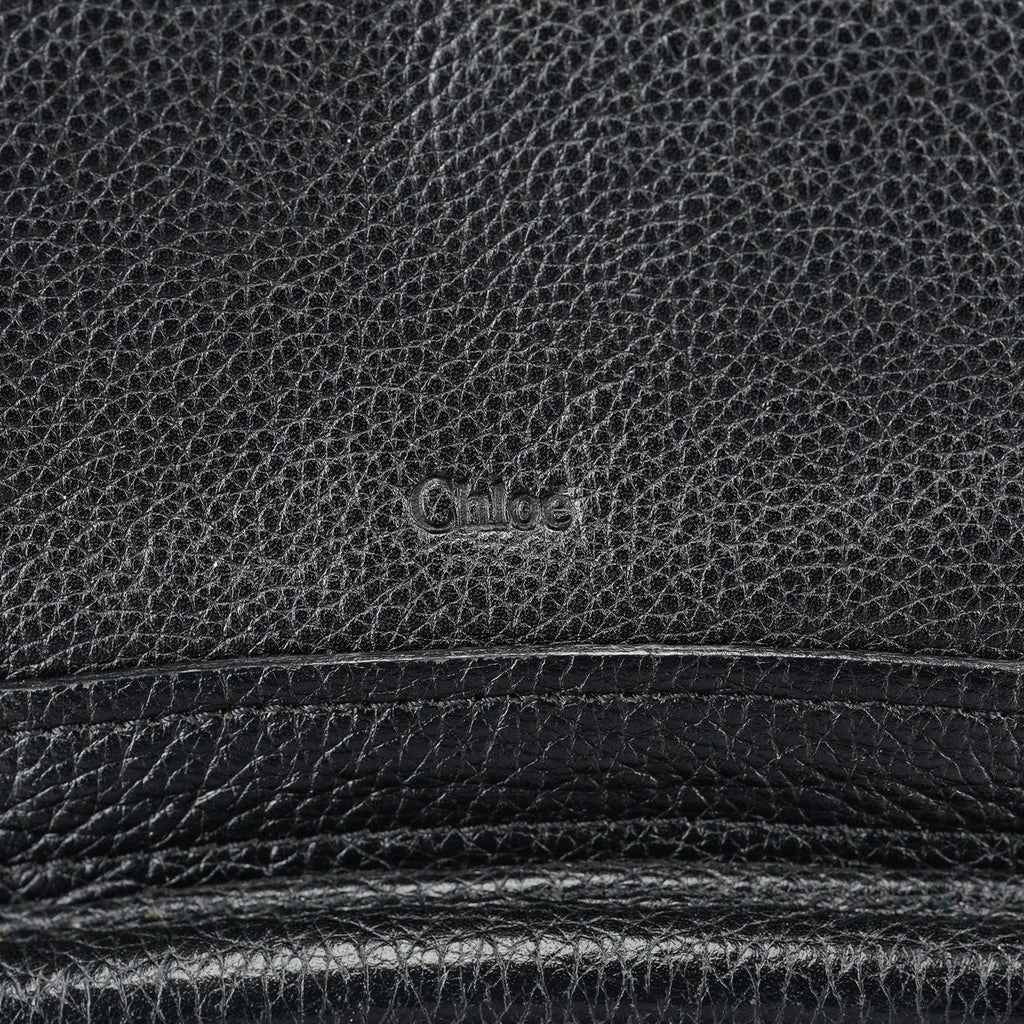 Black Leather Paraty 2-Way Shoulder Bag