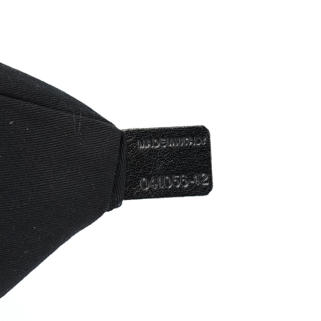 Black Leather Paraty 2-Way Shoulder Bag