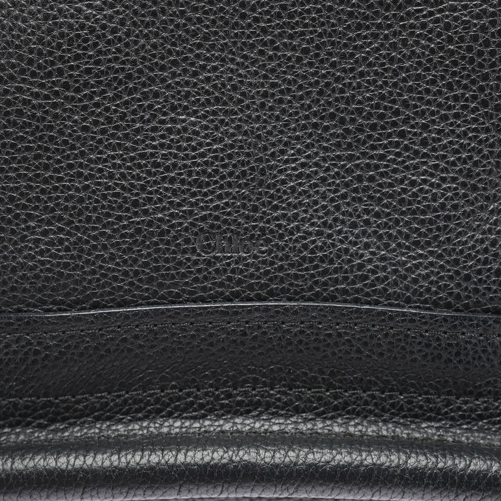 Black Leather Paraty 2-Way Shoulder Bag