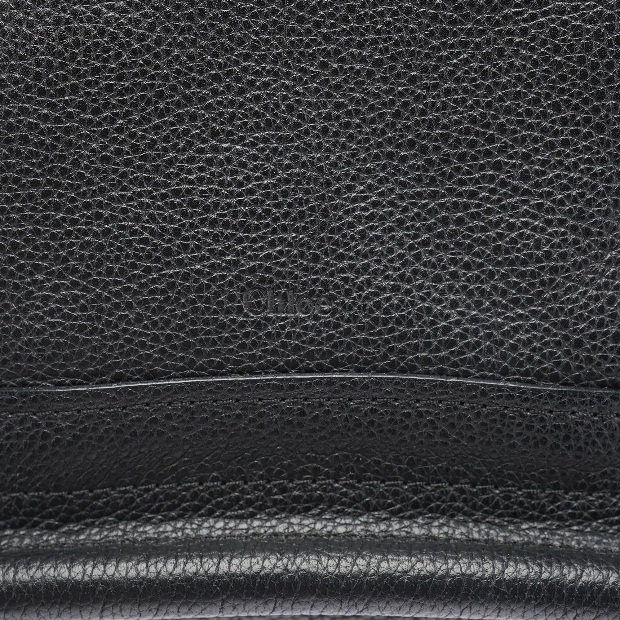 Black Leather Paraty 2-Way Shoulder Bag