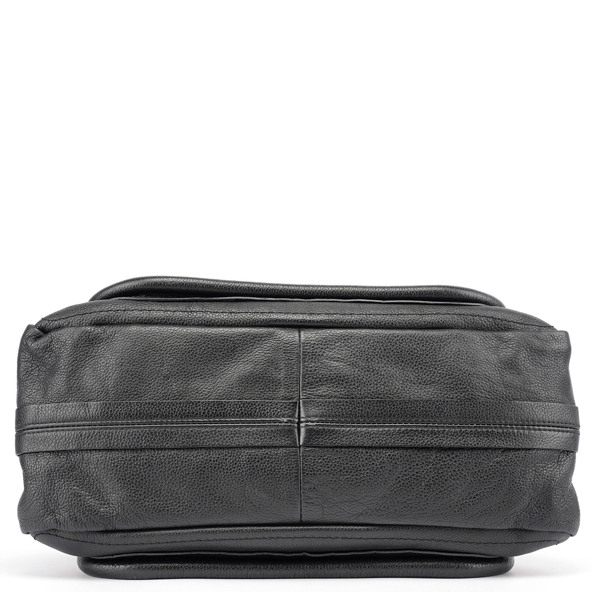 Black Leather Paraty 2-Way Shoulder Bag