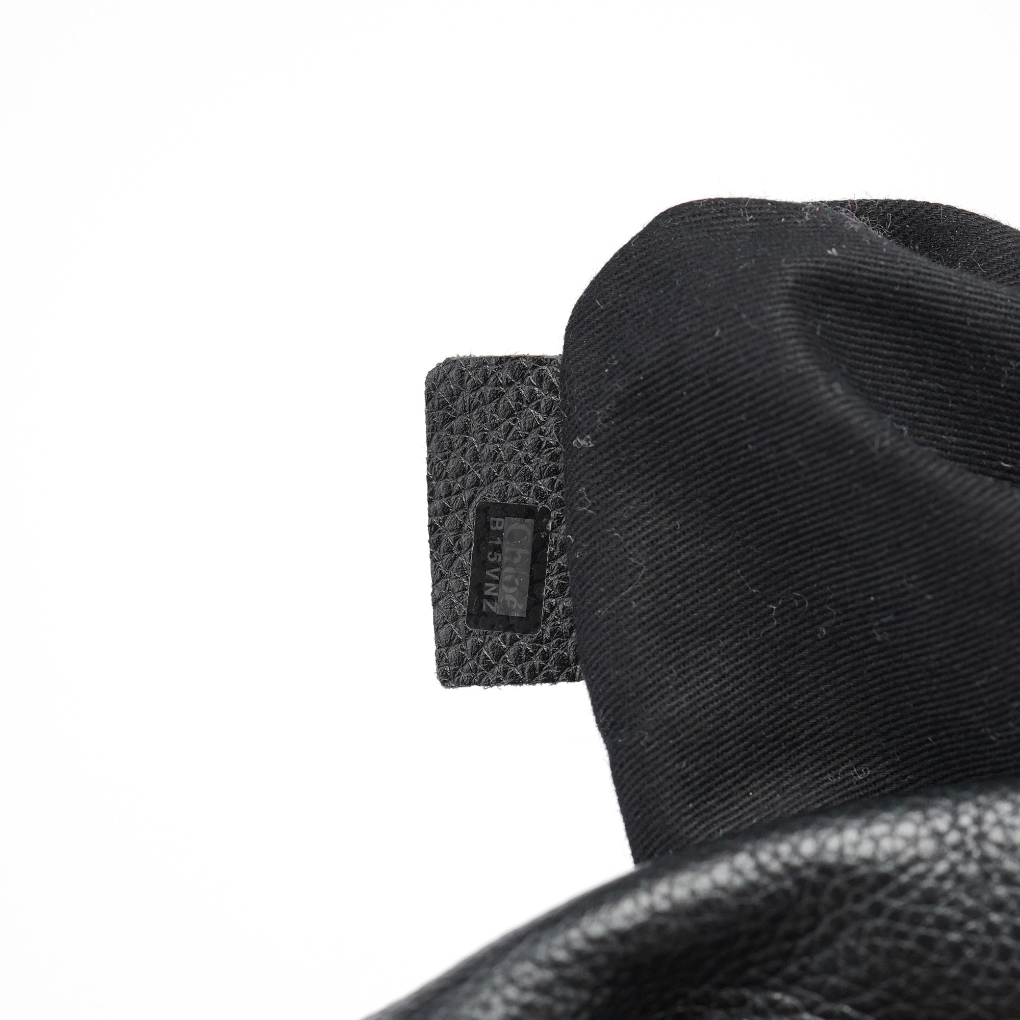 Black Leather Paraty 2-Way Shoulder Bag