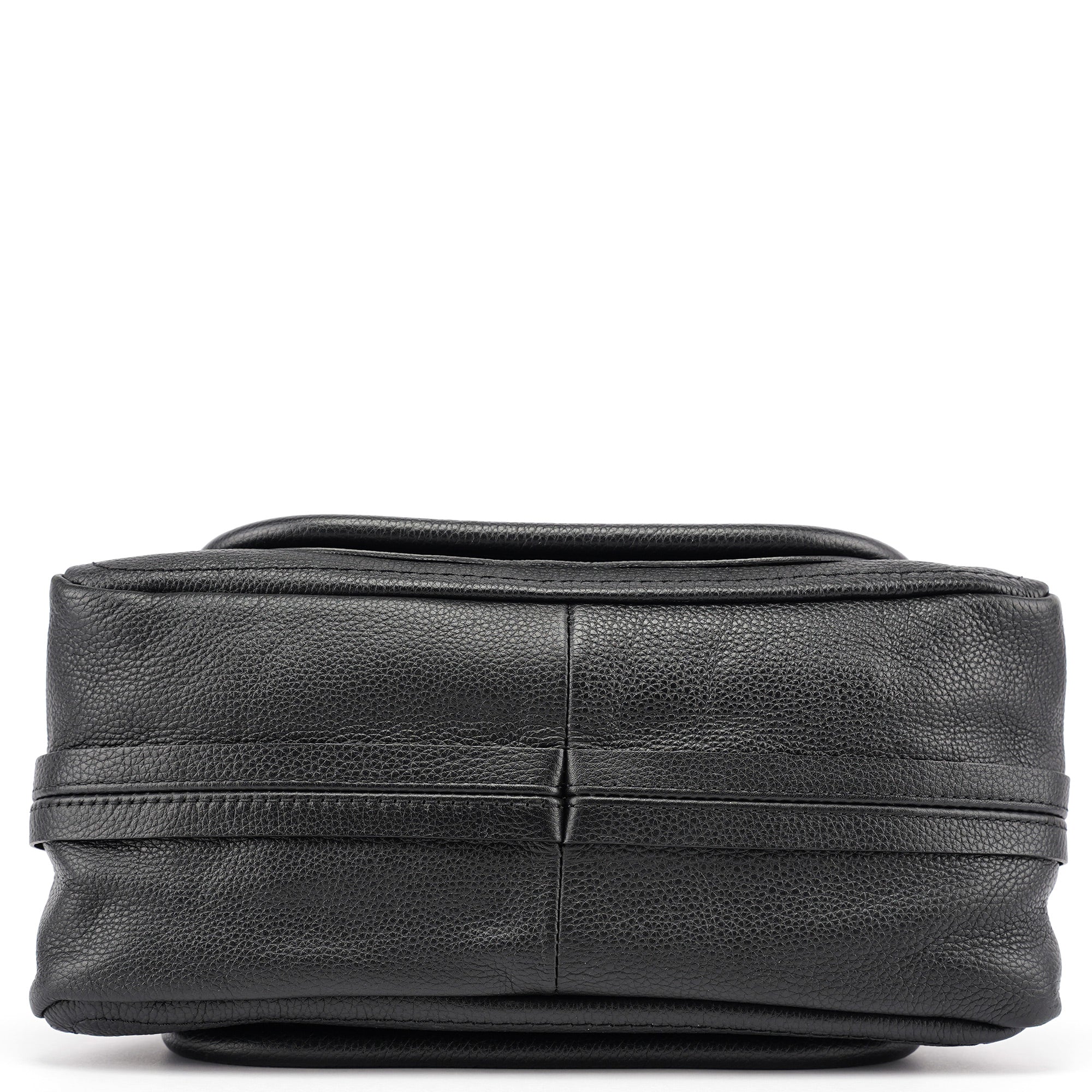 Black Leather Paraty 2-Way Shoulder Bag