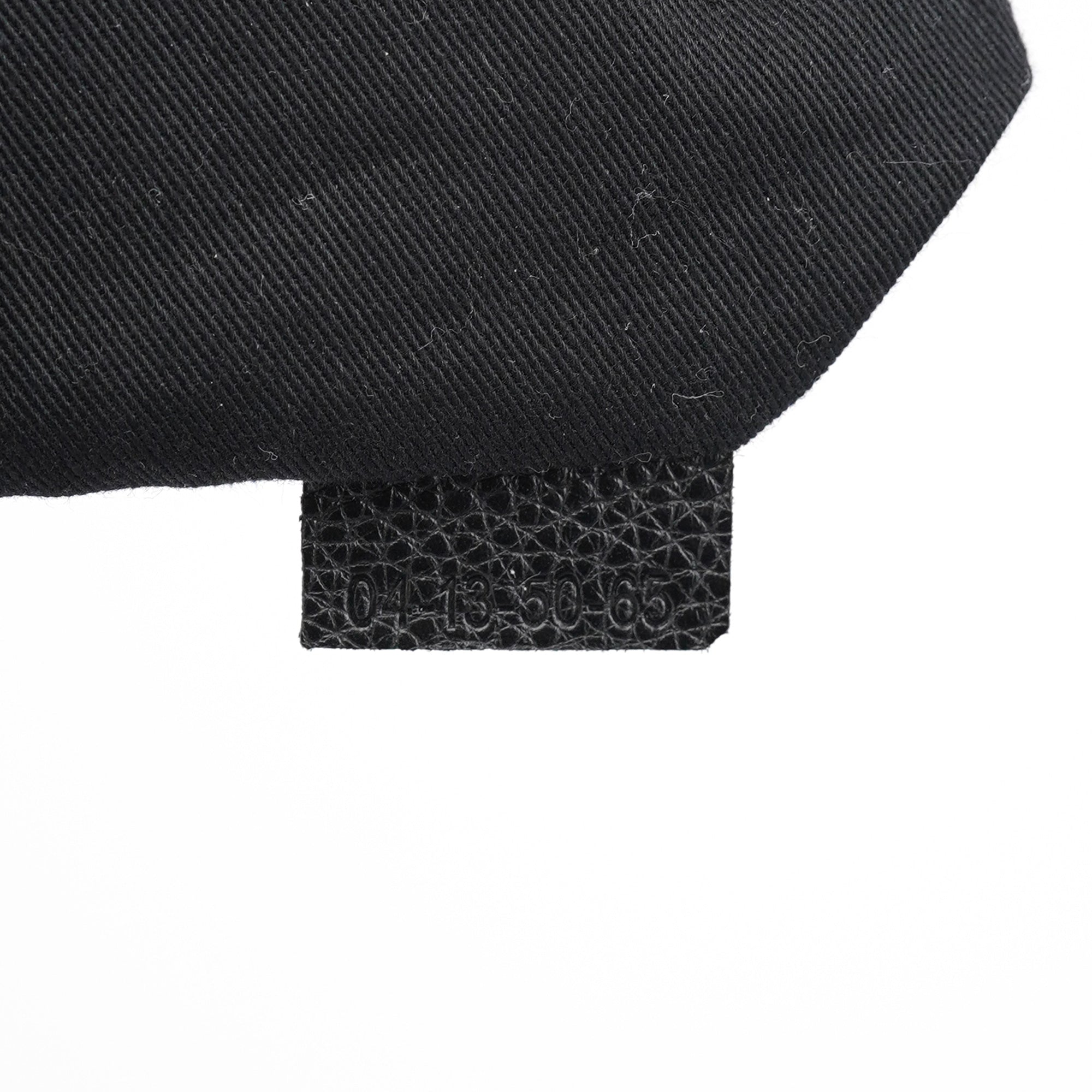 Black Leather Paraty 2-Way Shoulder Bag