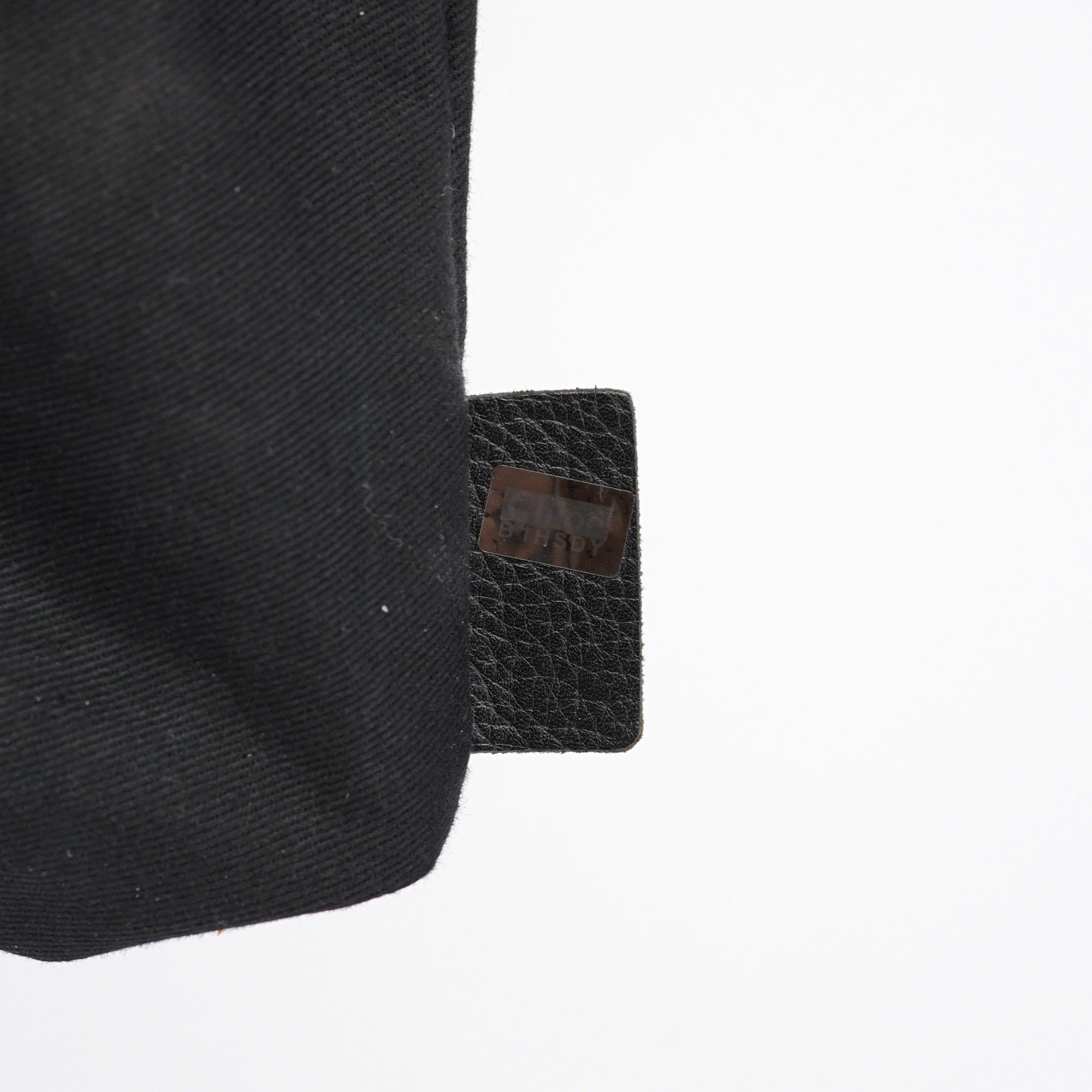 Black Leather Paraty 2-Way Shoulder Bag