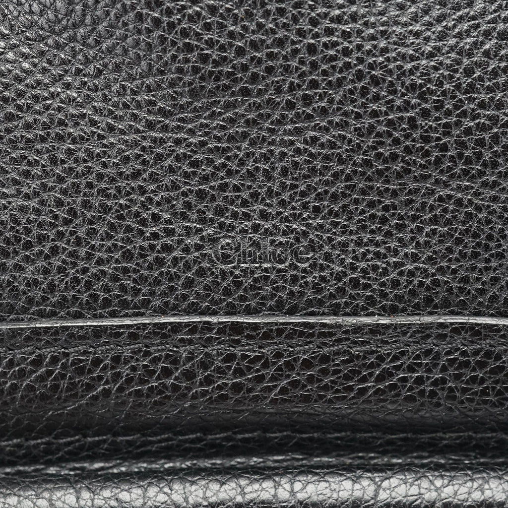 Black Leather Paraty 2-Way Shoulder Bag