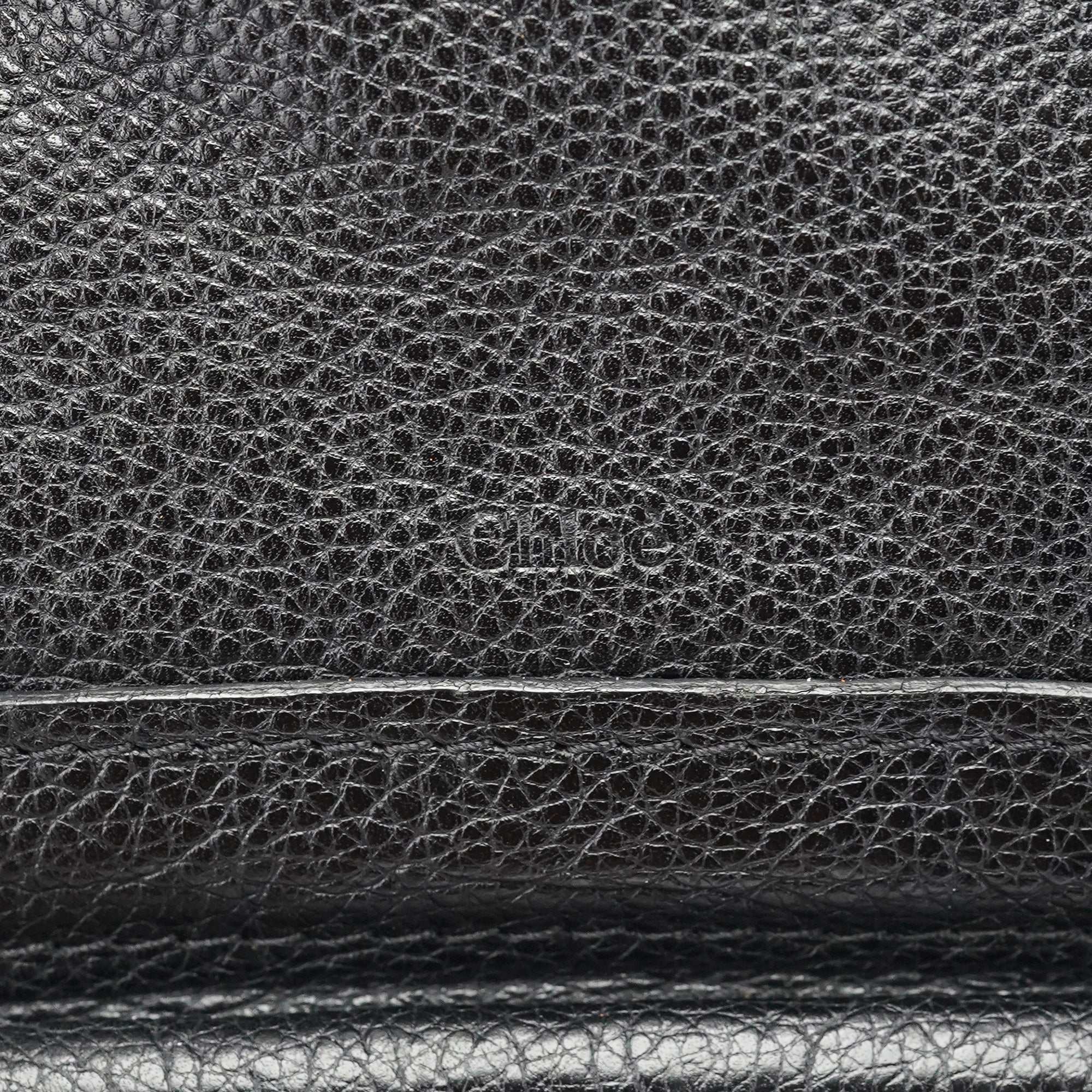 Black Leather Paraty 2-Way Shoulder Bag