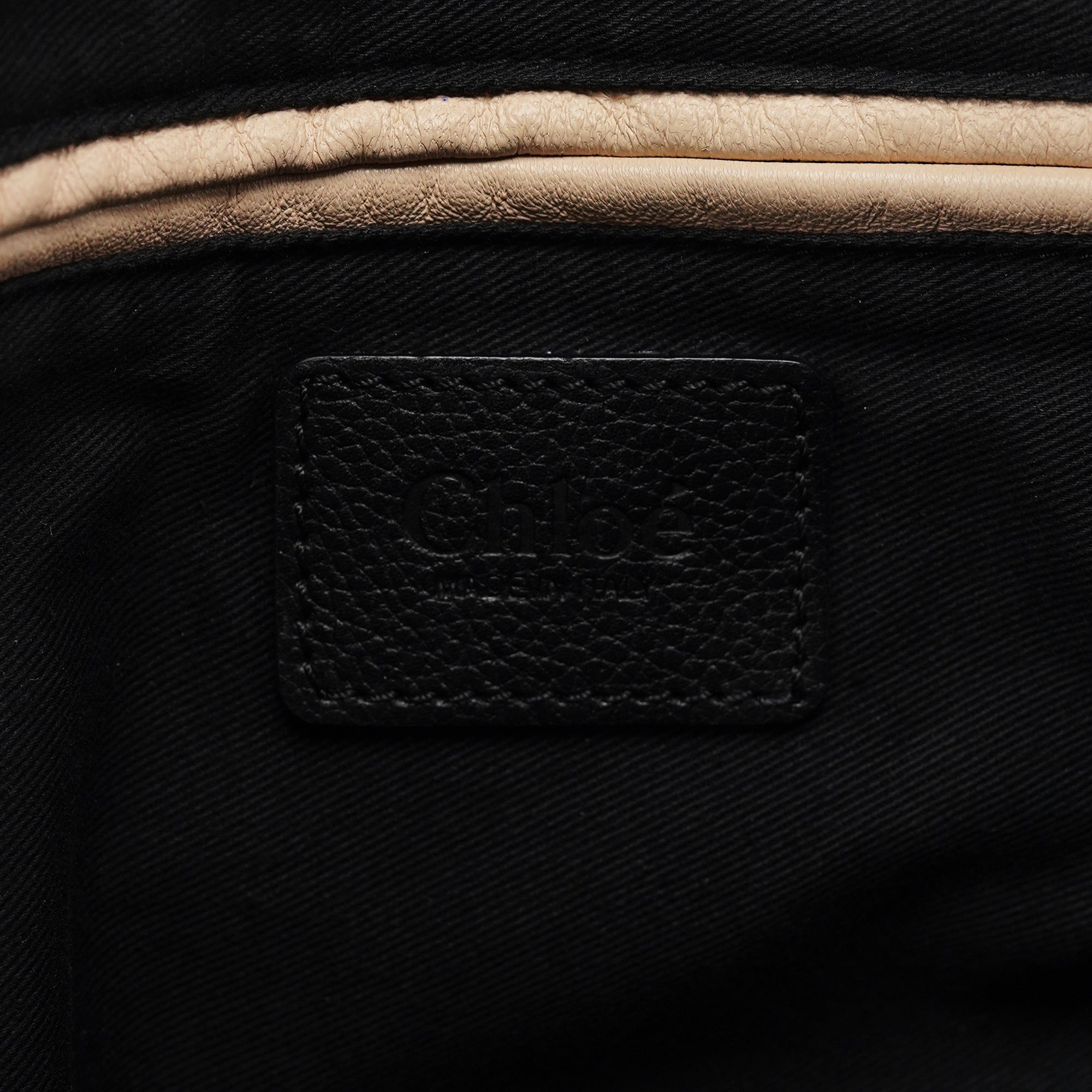 Black Leather Paraty 2-Way Shoulder Bag