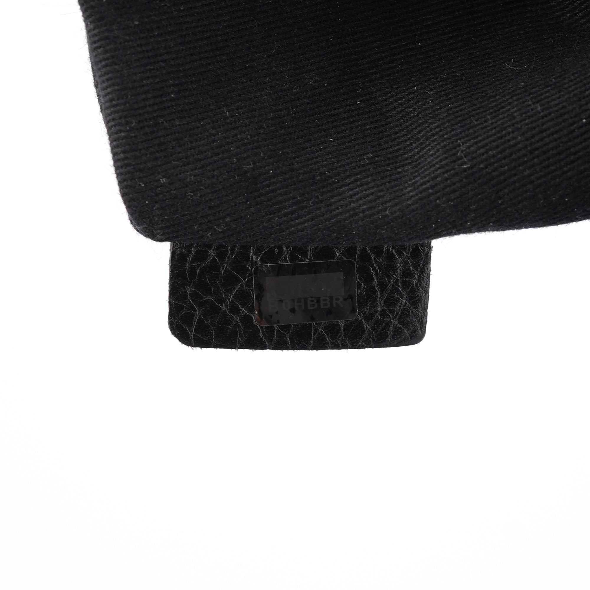 Black Leather Paraty 2-Way Shoulder Bag