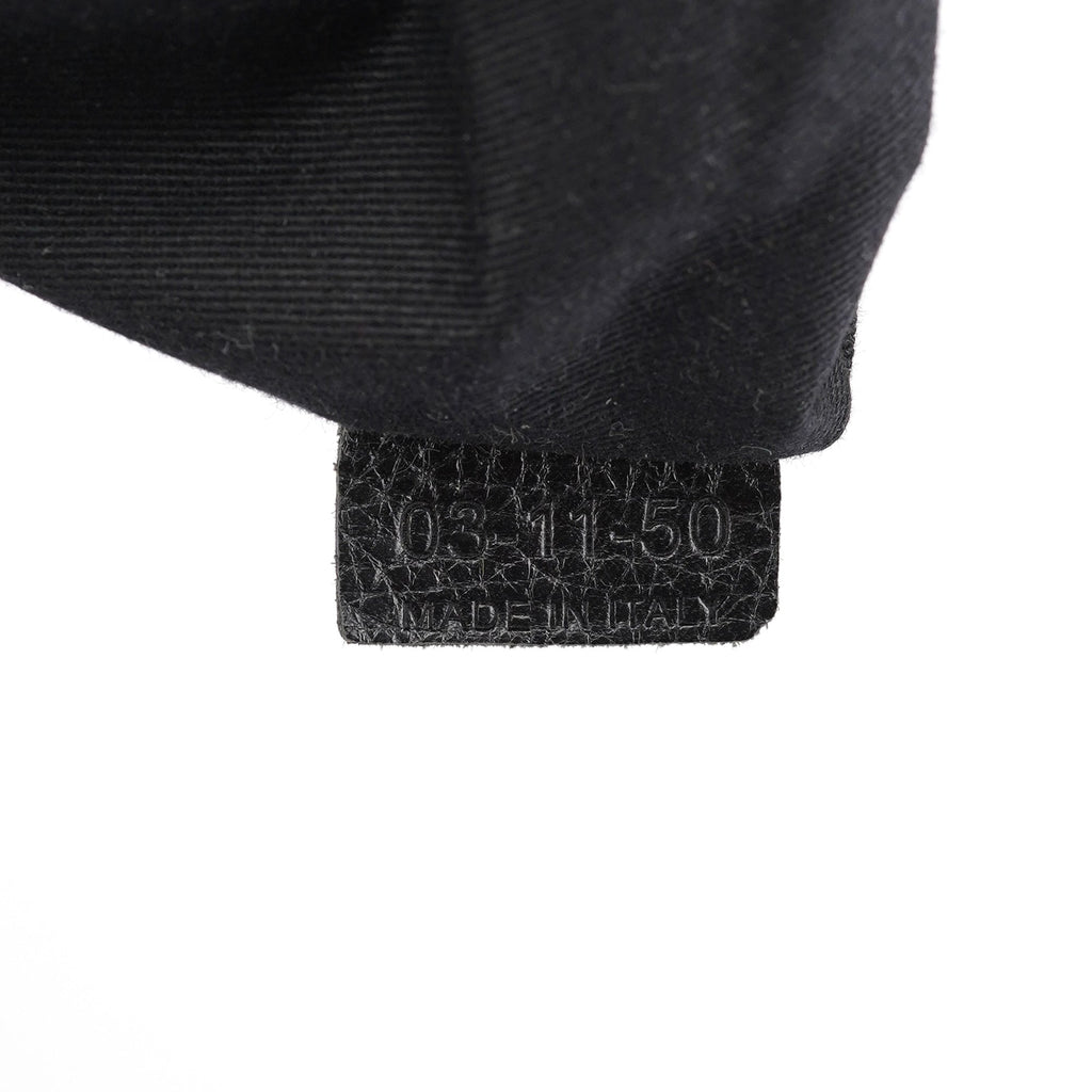 Black Leather Paraty 2-Way Shoulder Bag