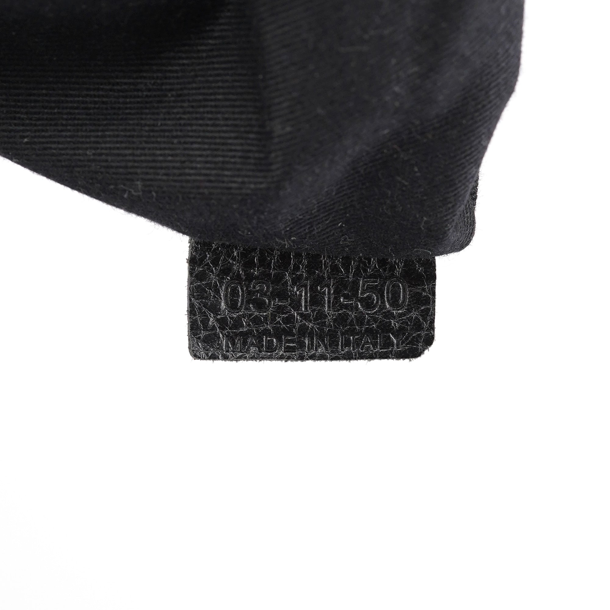 Black Leather Paraty 2-Way Shoulder Bag
