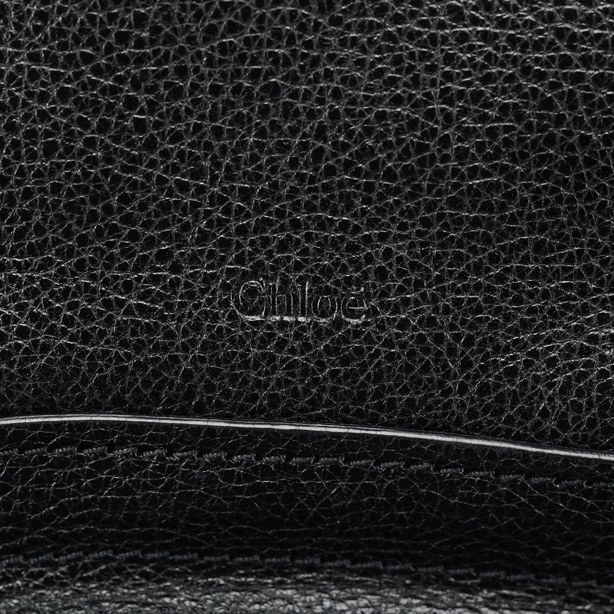 Black Leather Paraty 2-Way Shoulder Bag