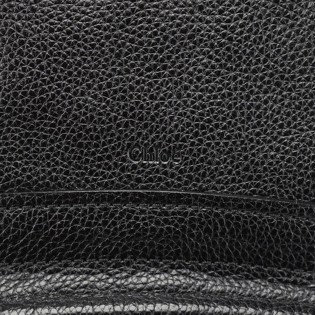 Black Leather Paraty 2-Way Shoulder Bag