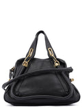 Black Leather Paraty 2-Way Shoulder Bag