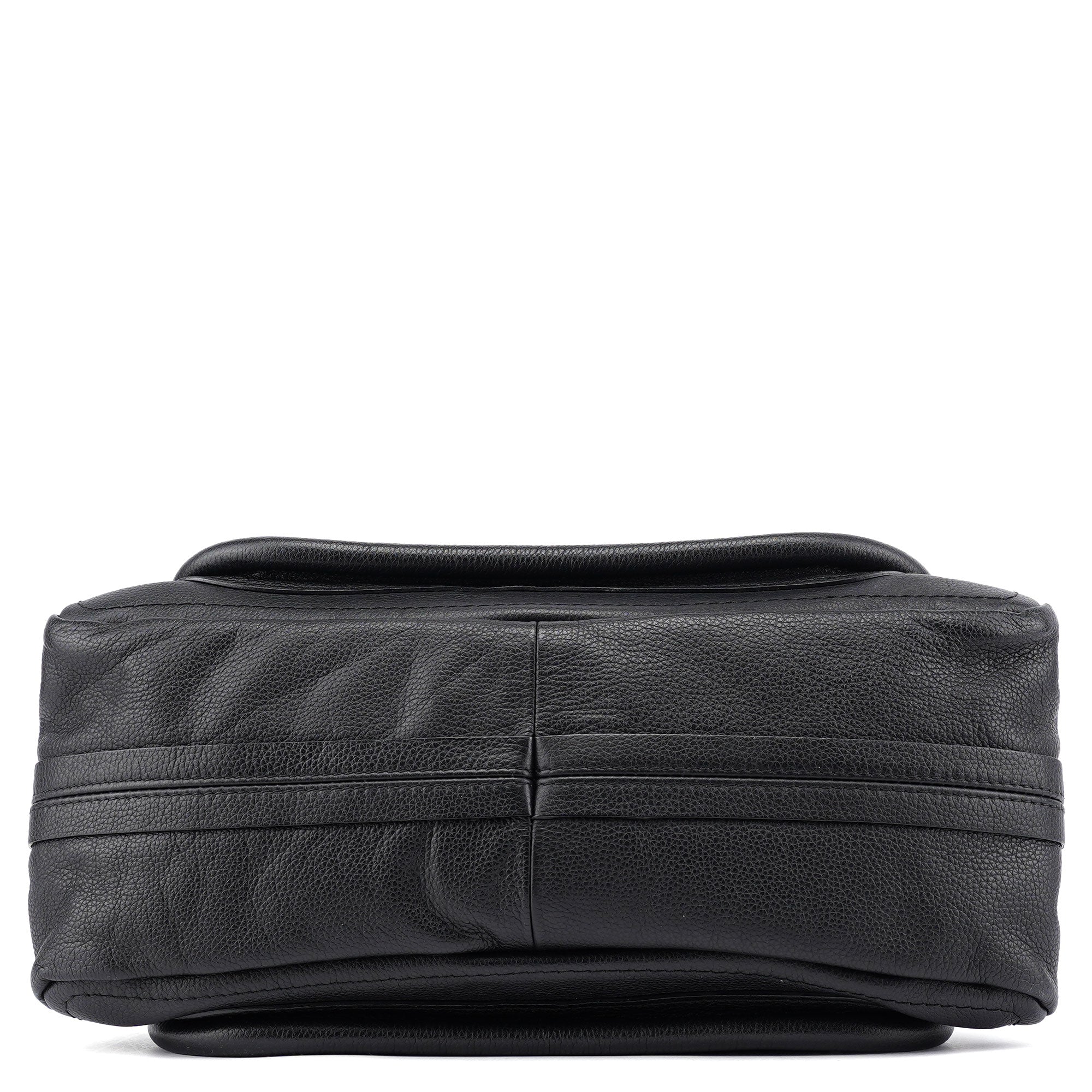 Black Leather Paraty 2-Way Shoulder Bag