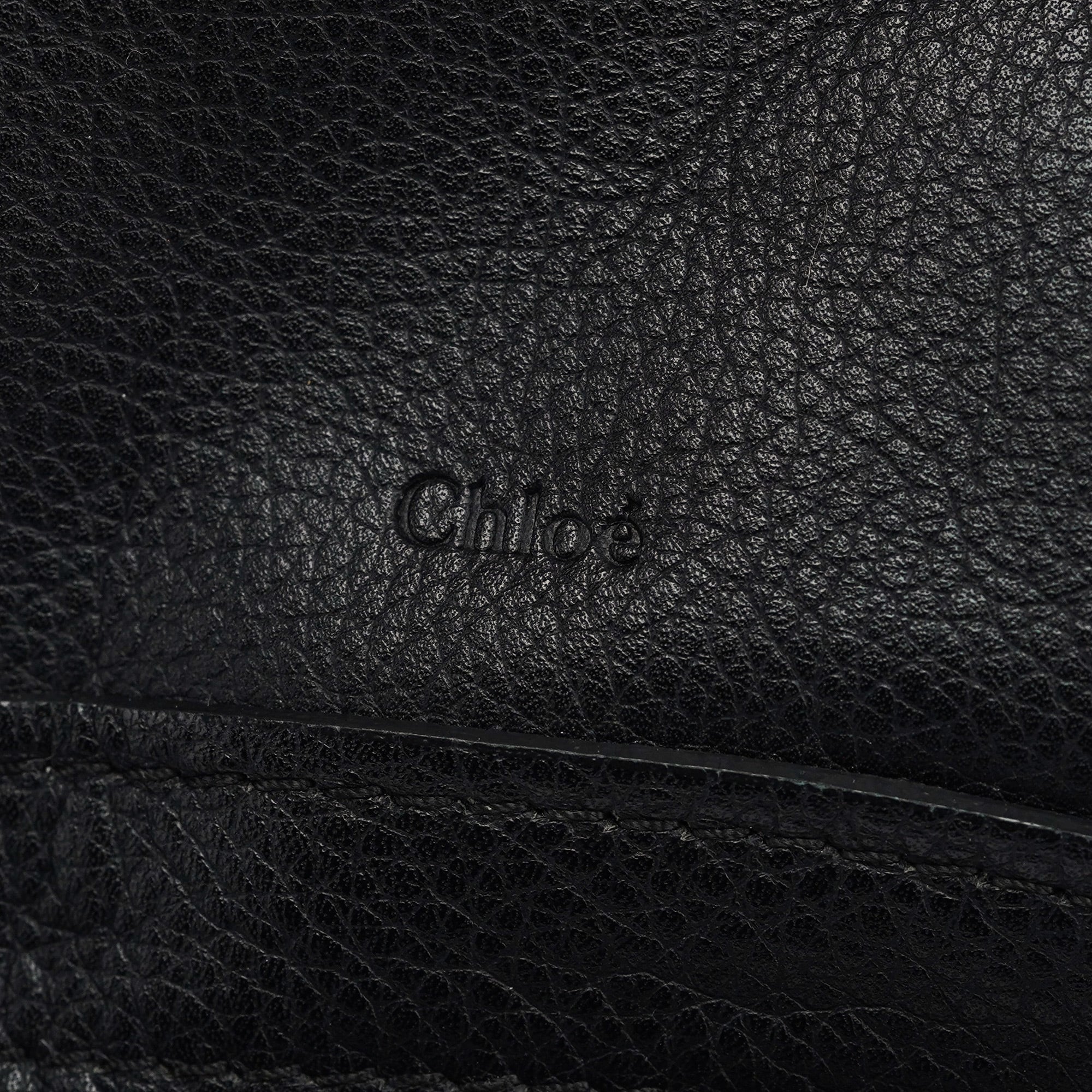 Black Leather Paraty 2-Way Shoulder Bag